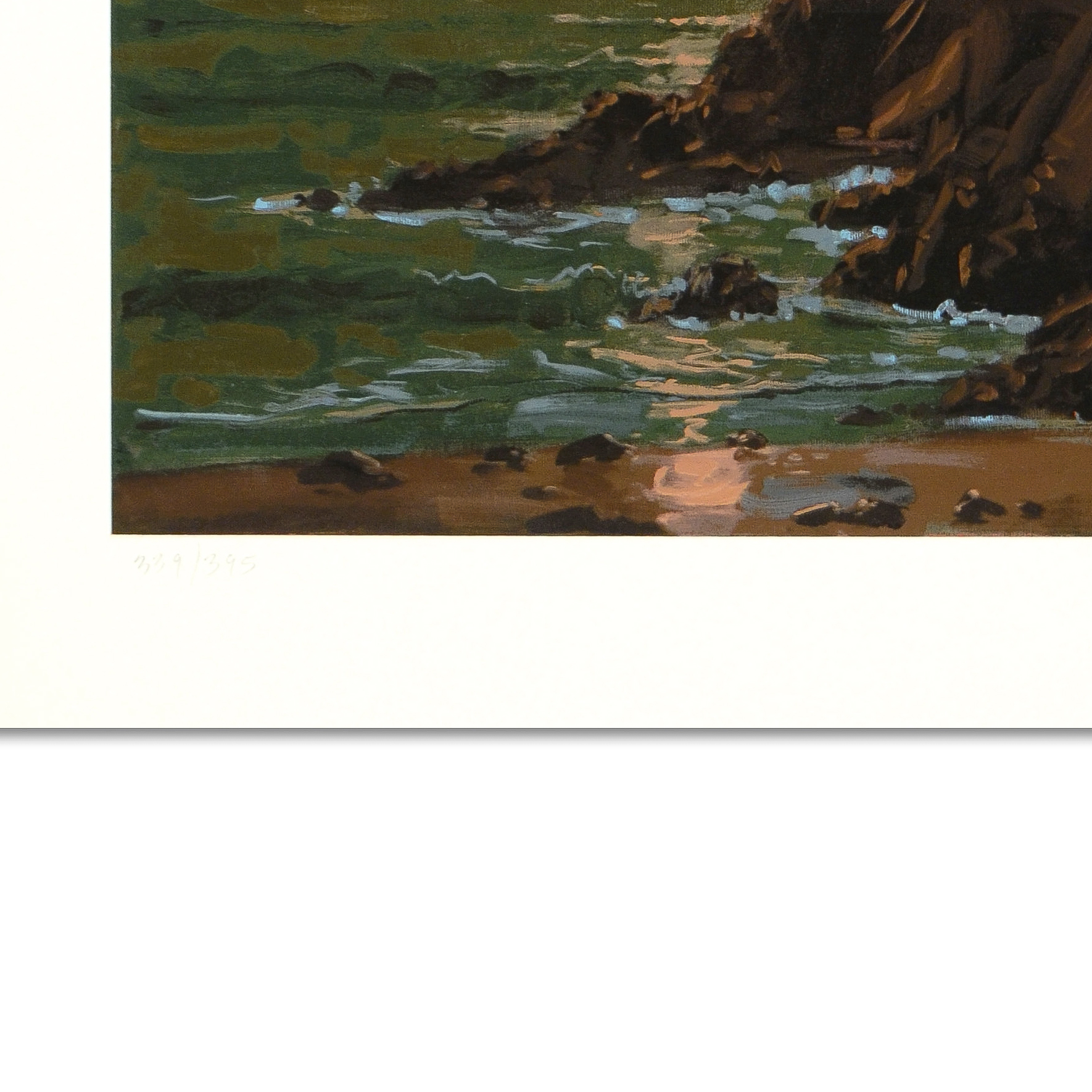 Lindsay Dawson Limited Edition Serigraph "Point Arena"