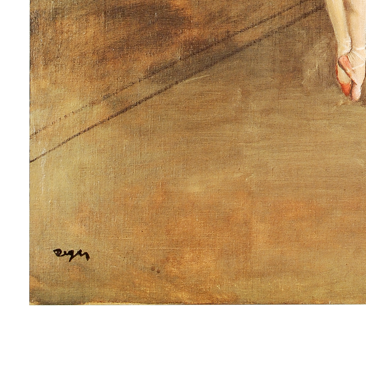 Edgar Degas Fine Art Print "Two Ballerinas"