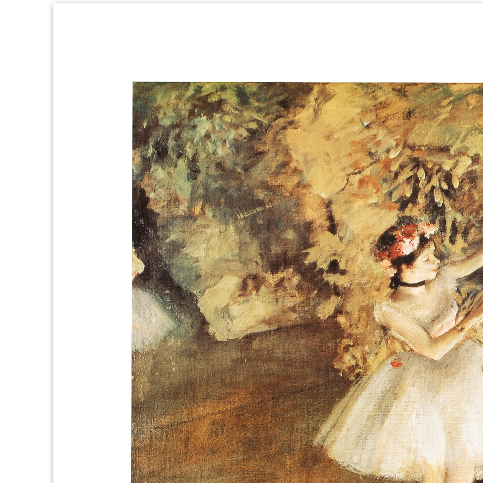 Edgar Degas Fine Art Print "Two Ballerinas"
