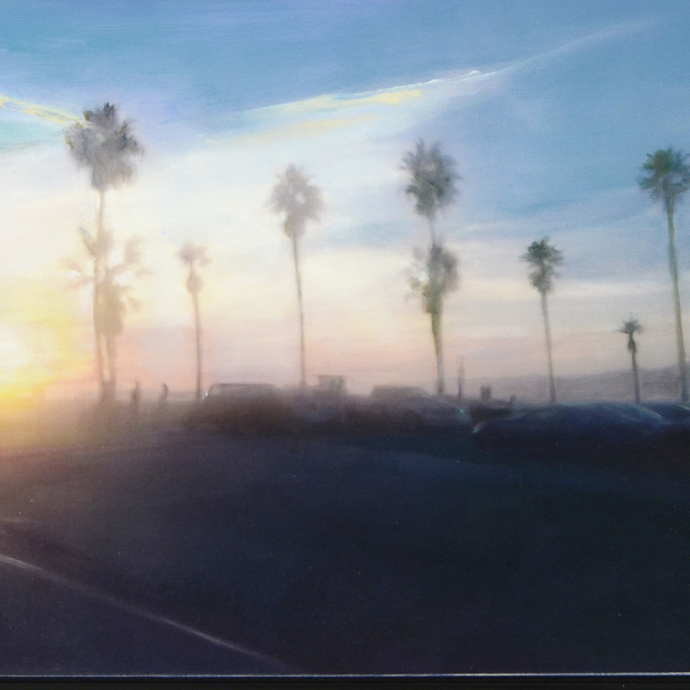 Roberto Donatelli Original Painting "Sunset in Los Angeles"