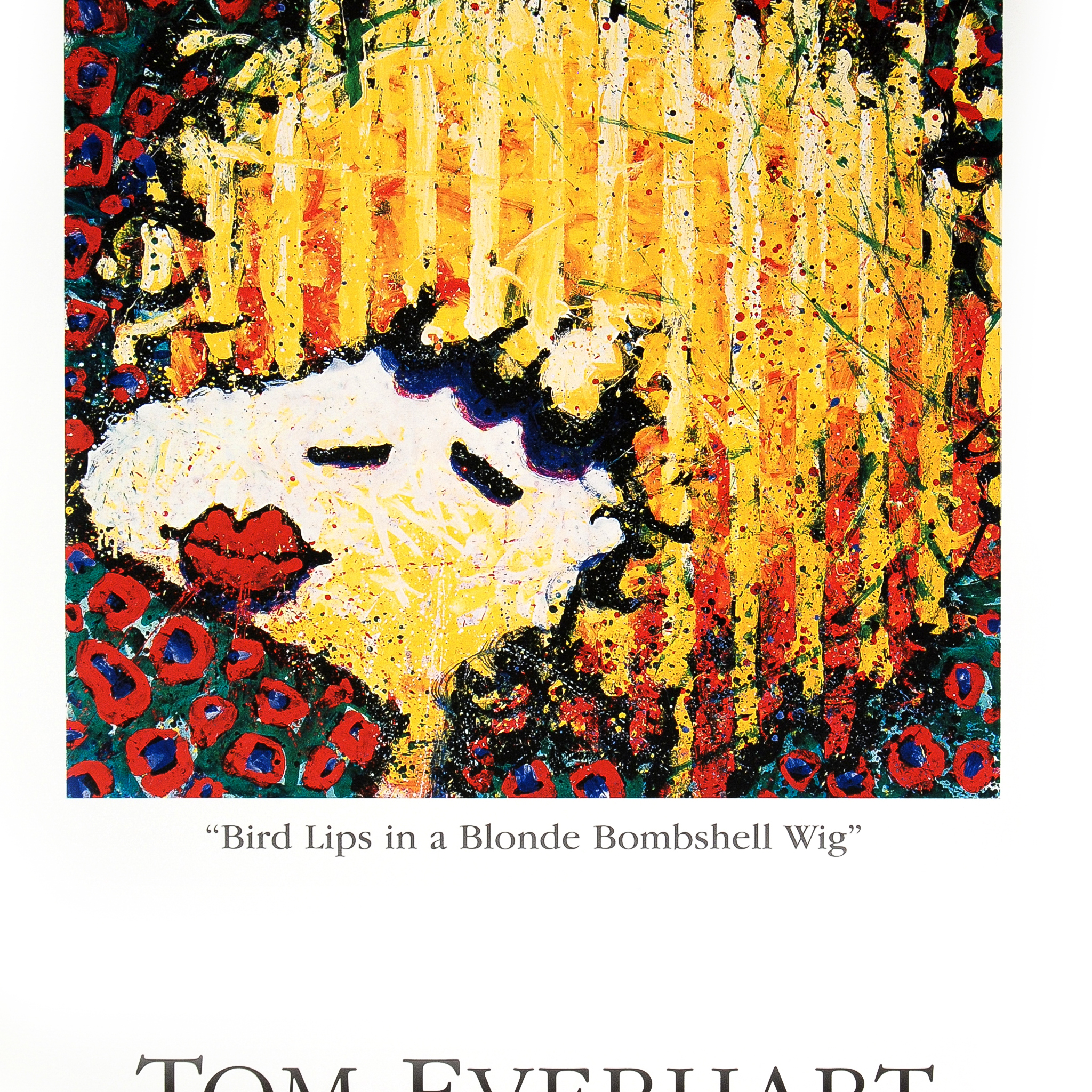 Tom Everhart Fine Art Poster "Bird Lips"
