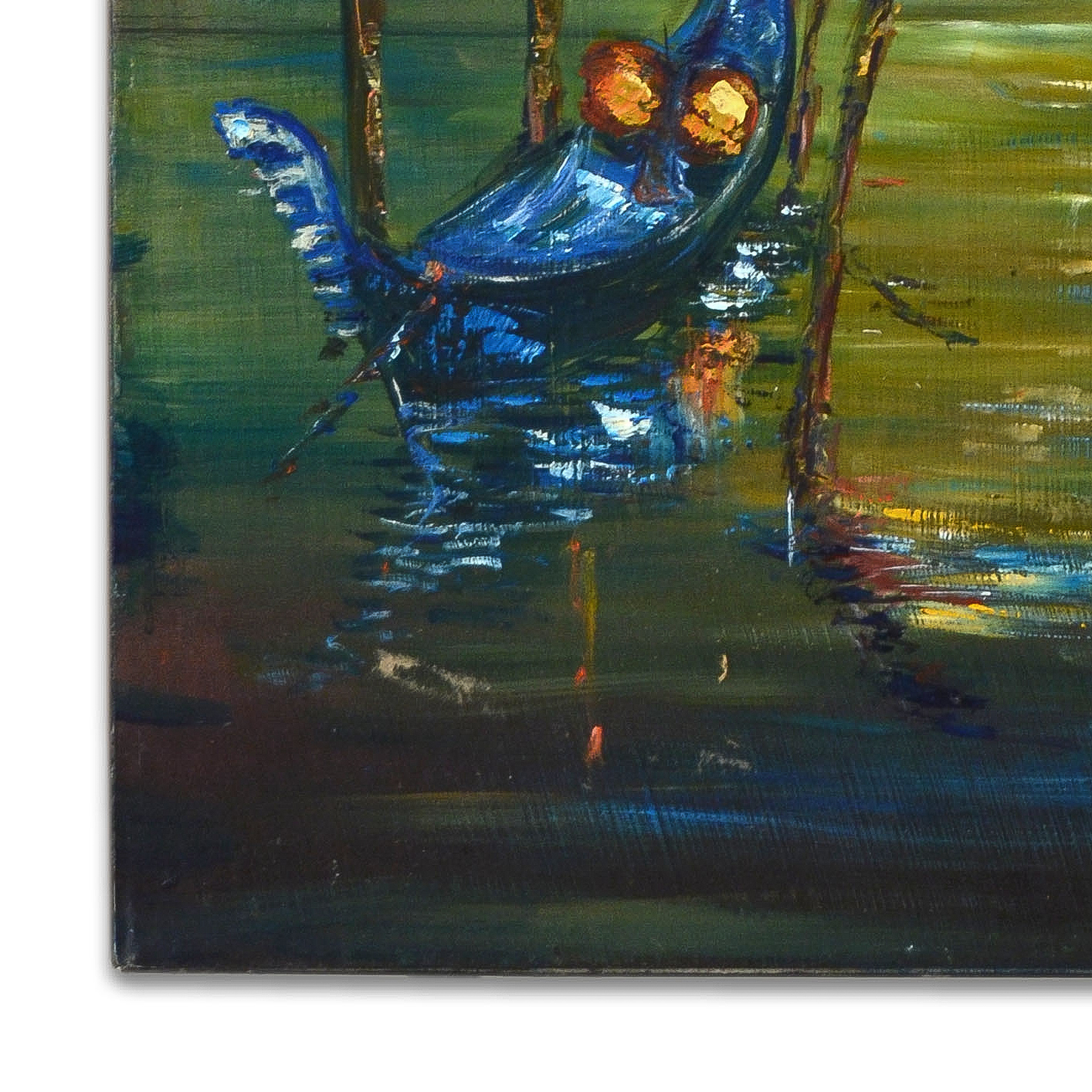 Elliot Fallas Original Oil Painting "Venetian Color"