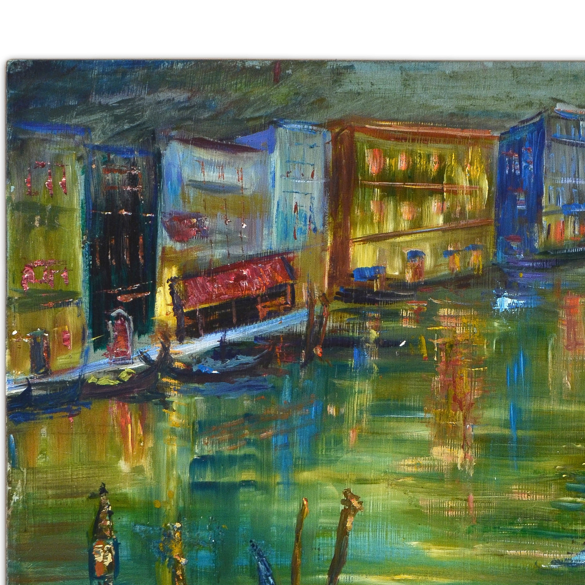 Elliot Fallas Original Oil Painting "Venetian Color"