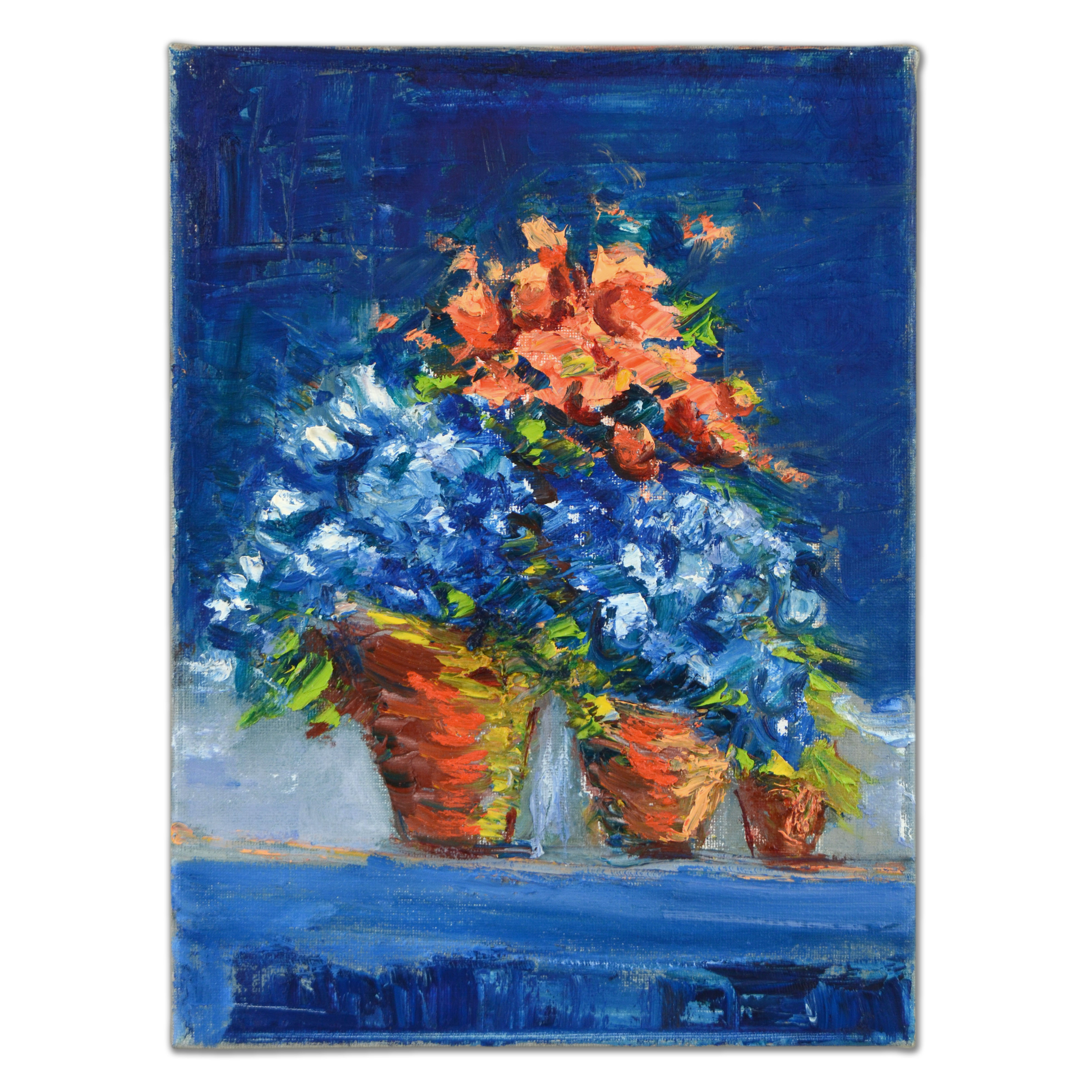 Elliot Fallas Oil Painting "Three Amigos"