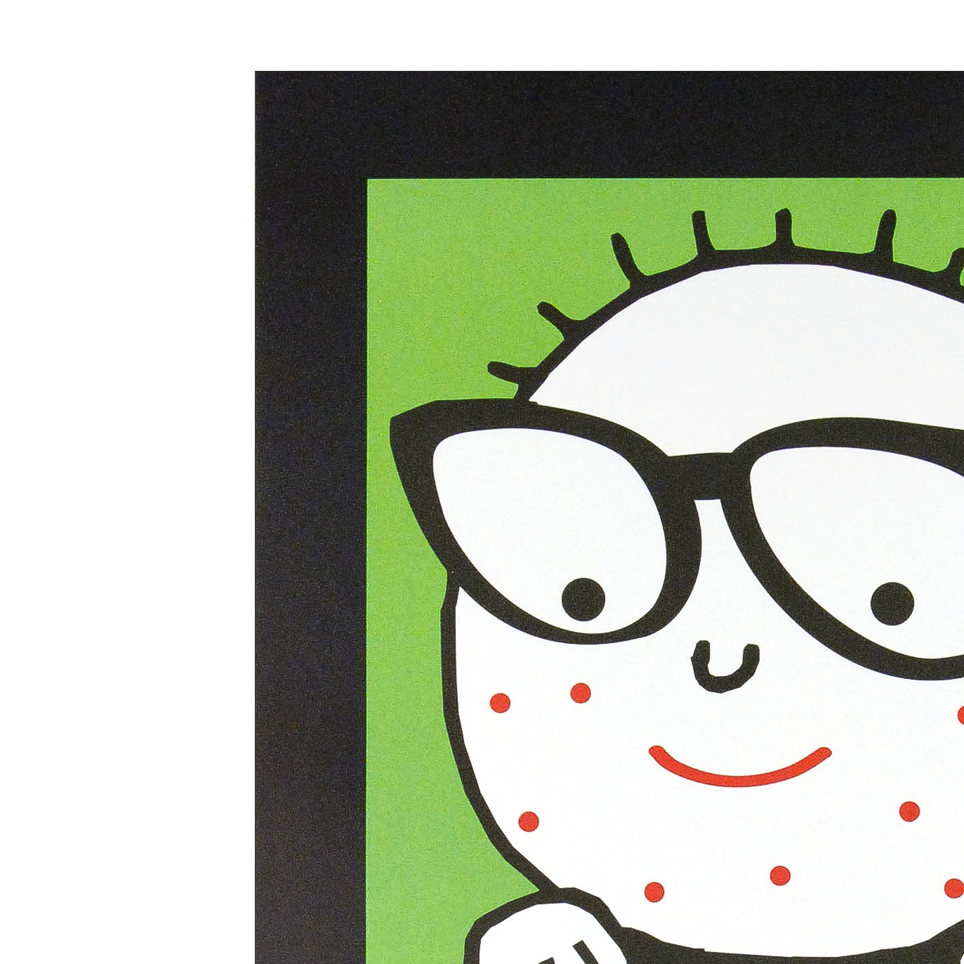 Todd Goldman Signed Lithograph Poster "Nerds Gone Wild"