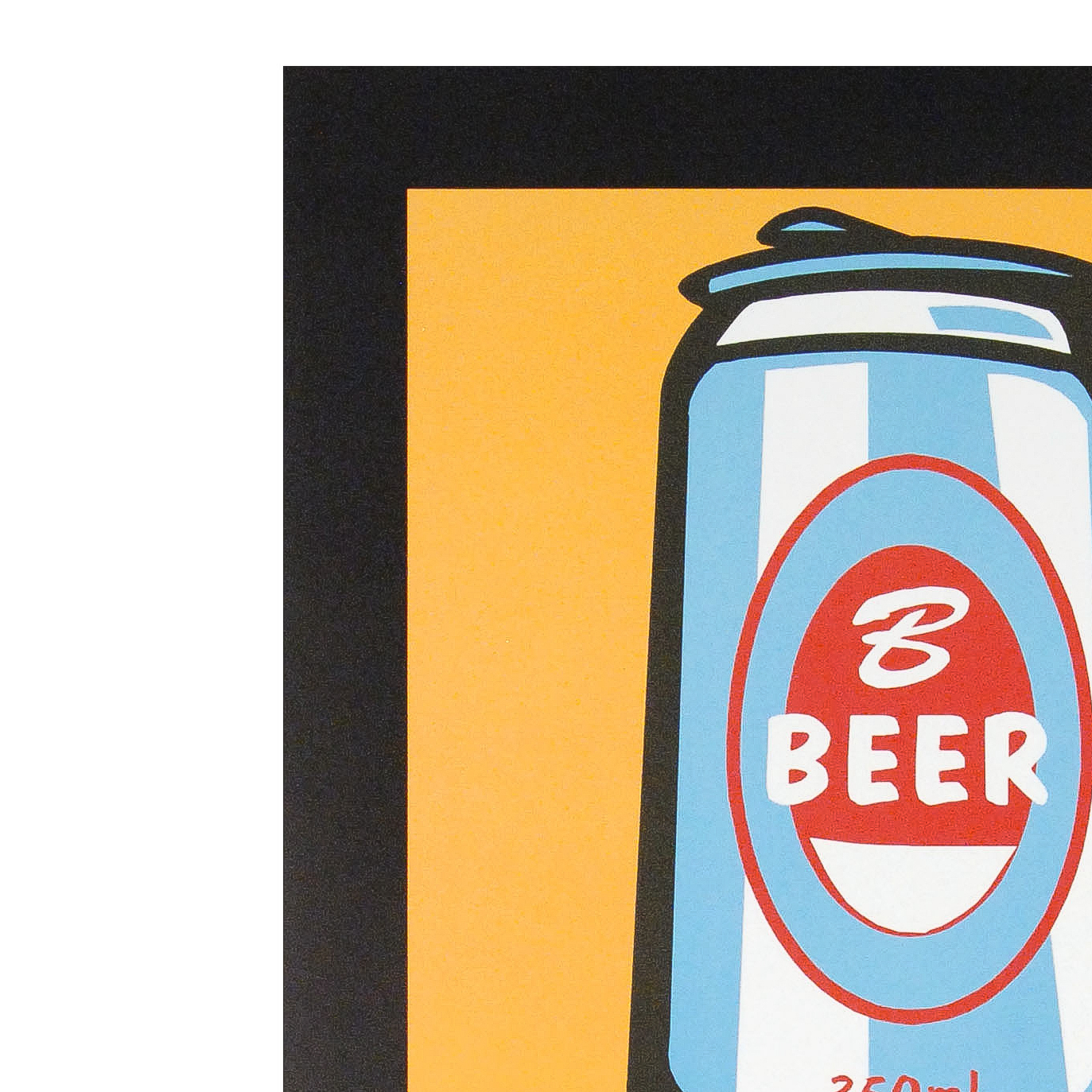 Todd Goldman Signed Lithograph Poster "Beer: Helping Ugly People Get Laid Since 1927"