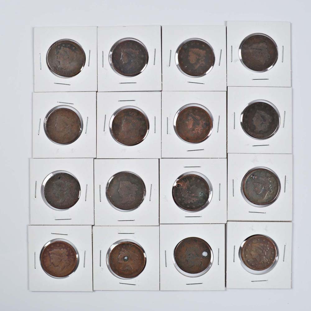 Large One Cent Coins