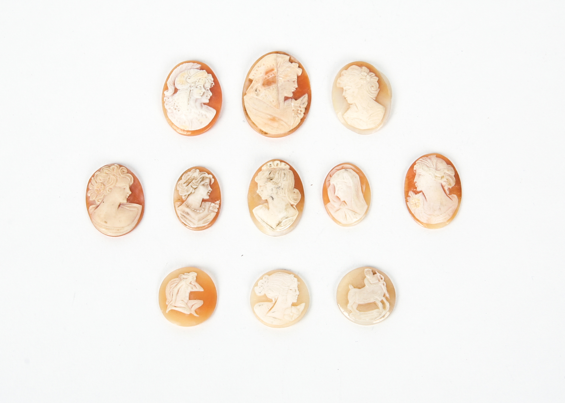 Vintage Shell Cameos