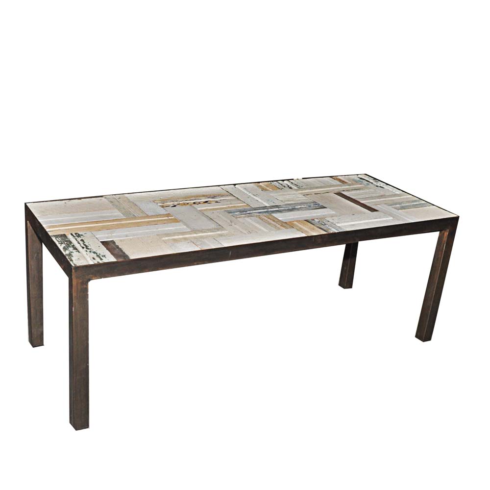Industrial Farmhouse Style Coffee Table