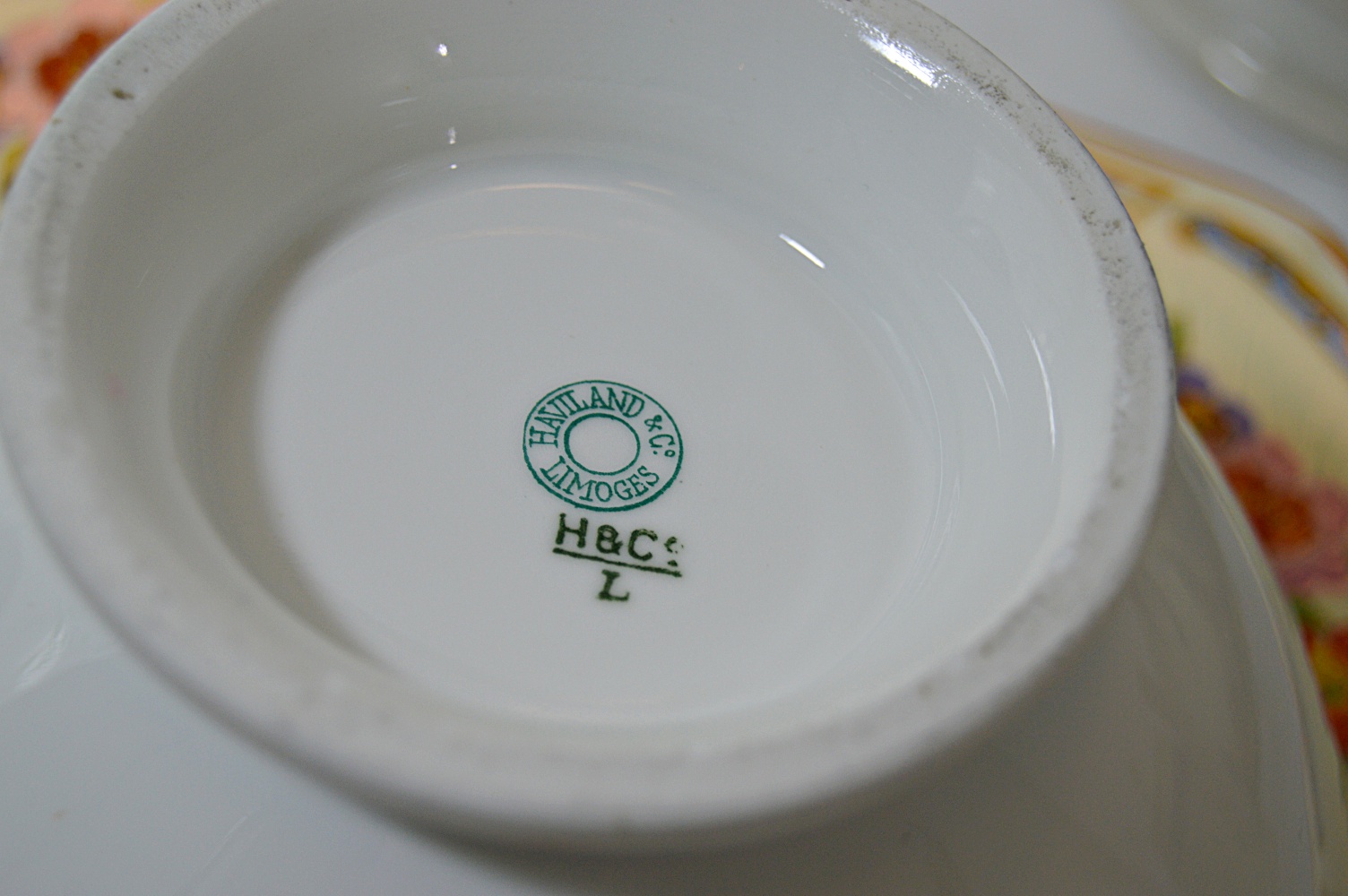 Antique China Tableware with Wedgwood, Limoges