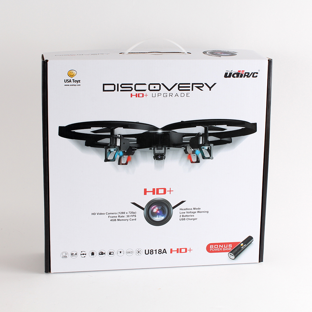 Quadcopter Drone with HD Camera by UDI R/C