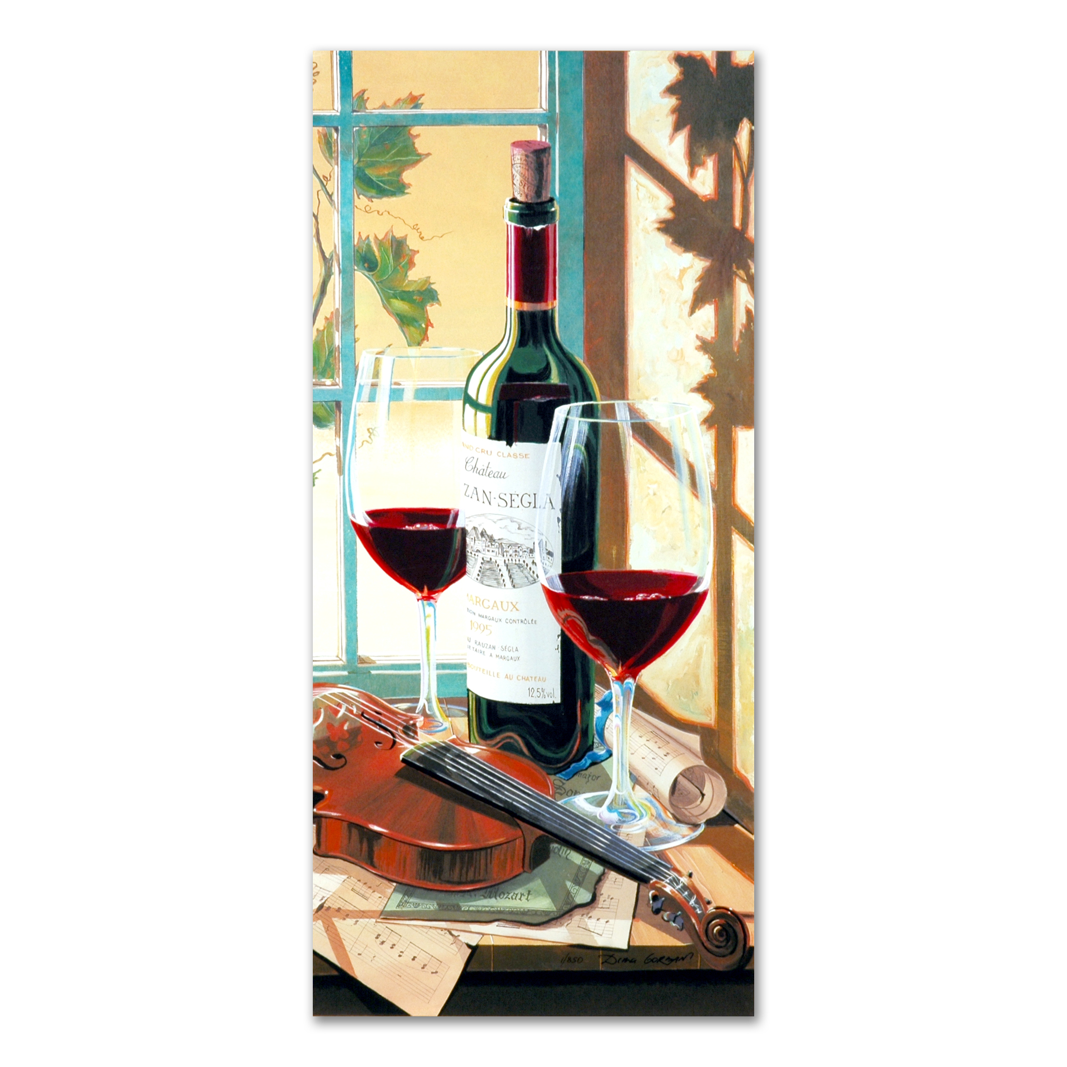 Dima Gorban Limited Edition Serigraph "Violin"