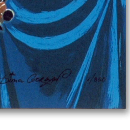 Dima Gorban Limited Edition Serigraph "Concert for Two"