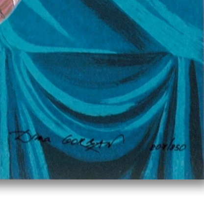 Dima Gorban Limited Edition Serigraph "Wine For Two"