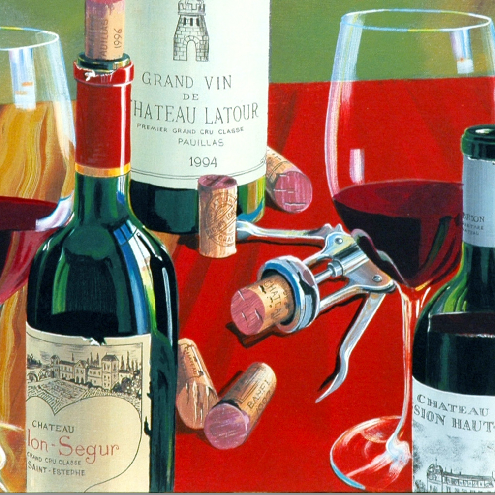 Dima Gorban Limited Edition Serigraph on Paper "Uncorked"
