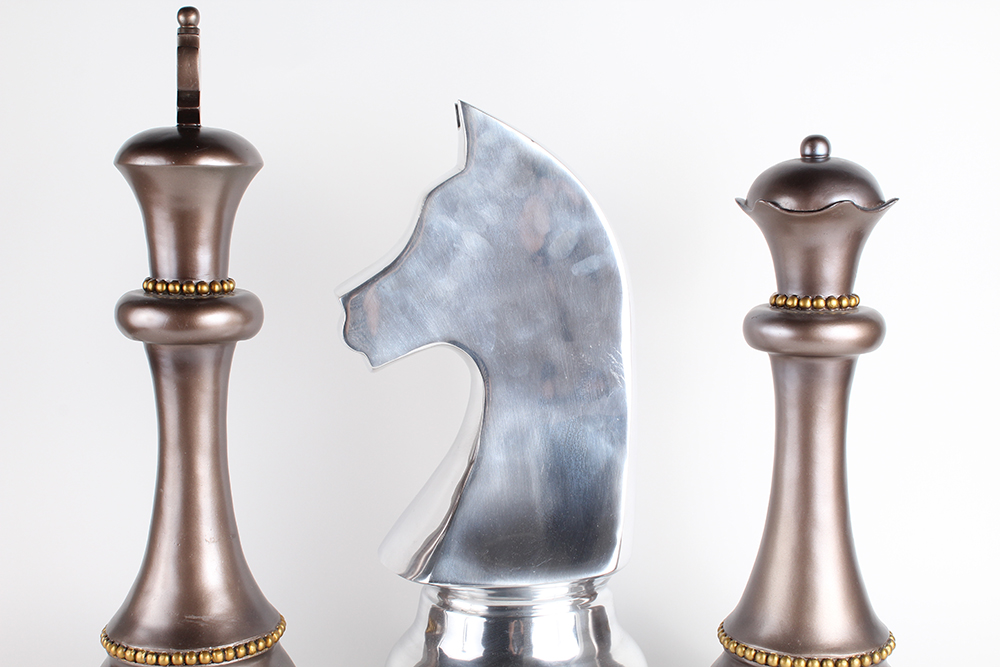 Oversized Decorative Chess Pieces