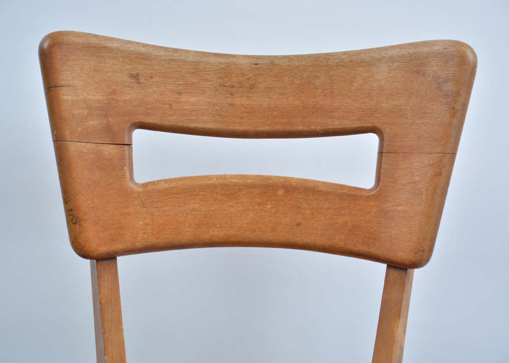 Mid Century Modern Heywood Wakefield "Dogbone" Dining Chairs