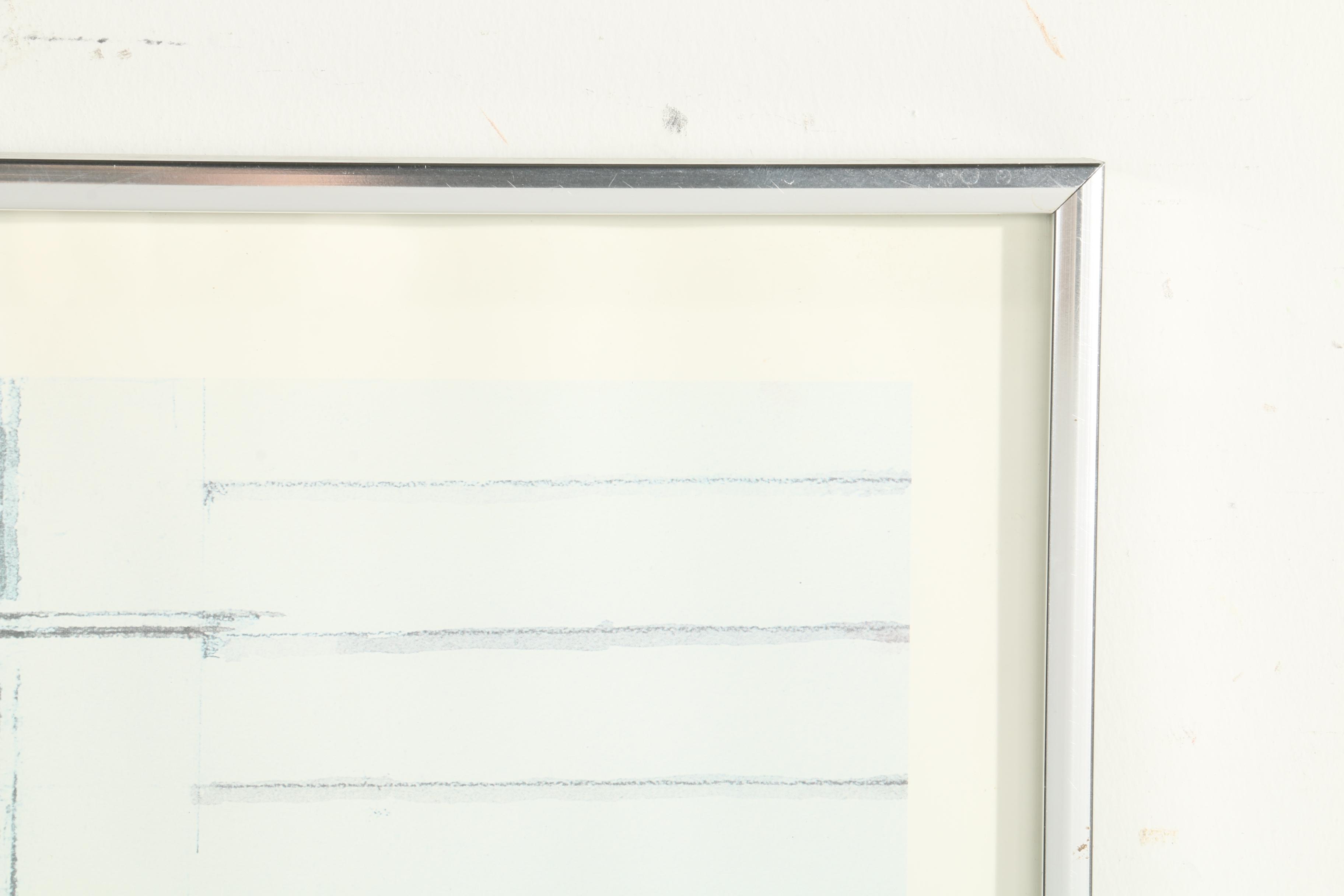 Offset Lithograph Exhibition Poster After Andrew Wyeth "Lady of the House"