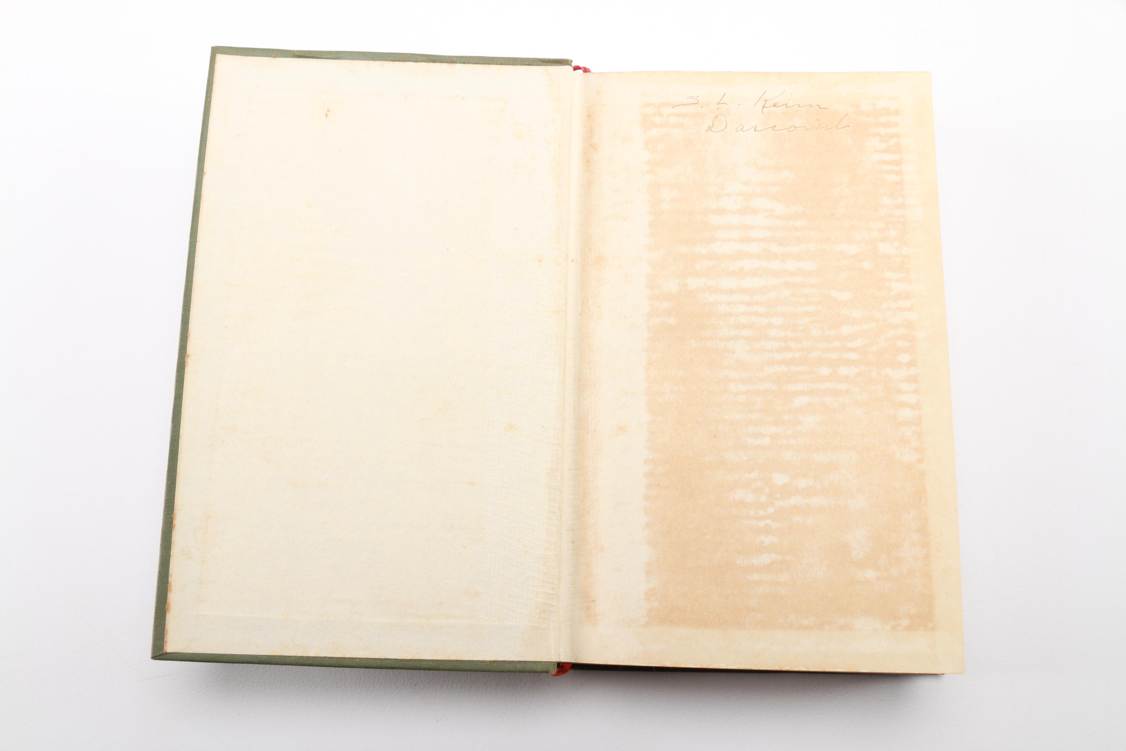 Collection of Vintage Books including "The Campfire Girls in the Maine Woods"