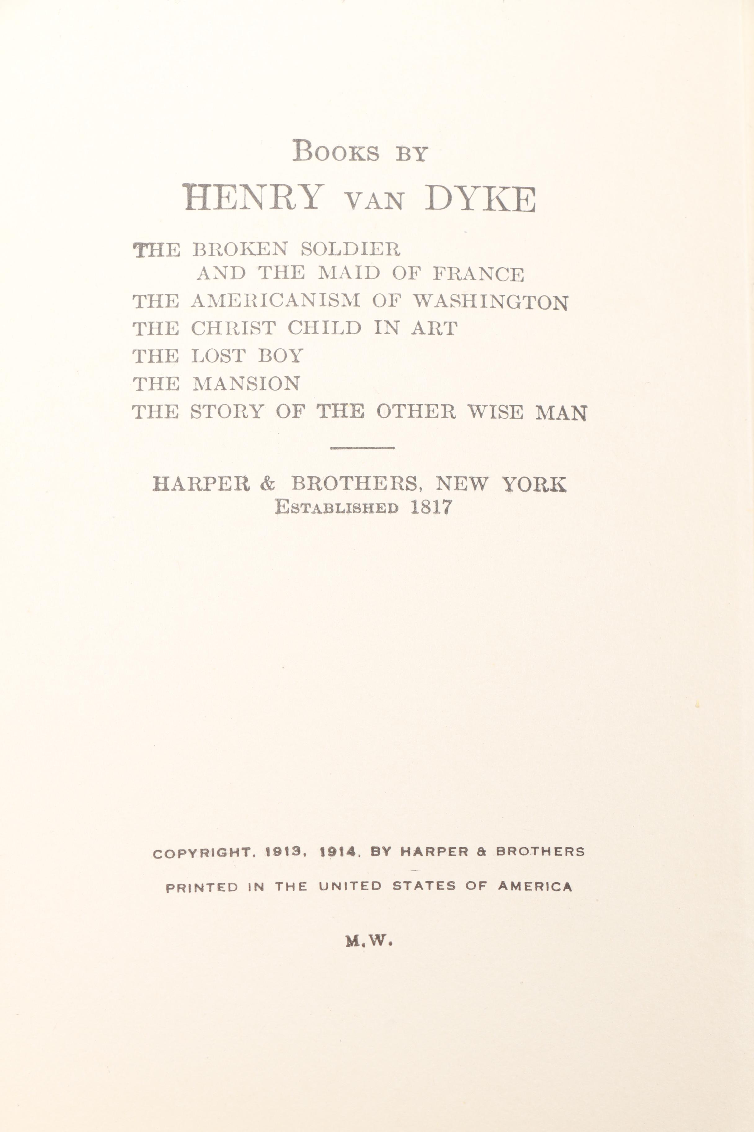 Collection of Vintage Books including "The Campfire Girls in the Maine Woods"