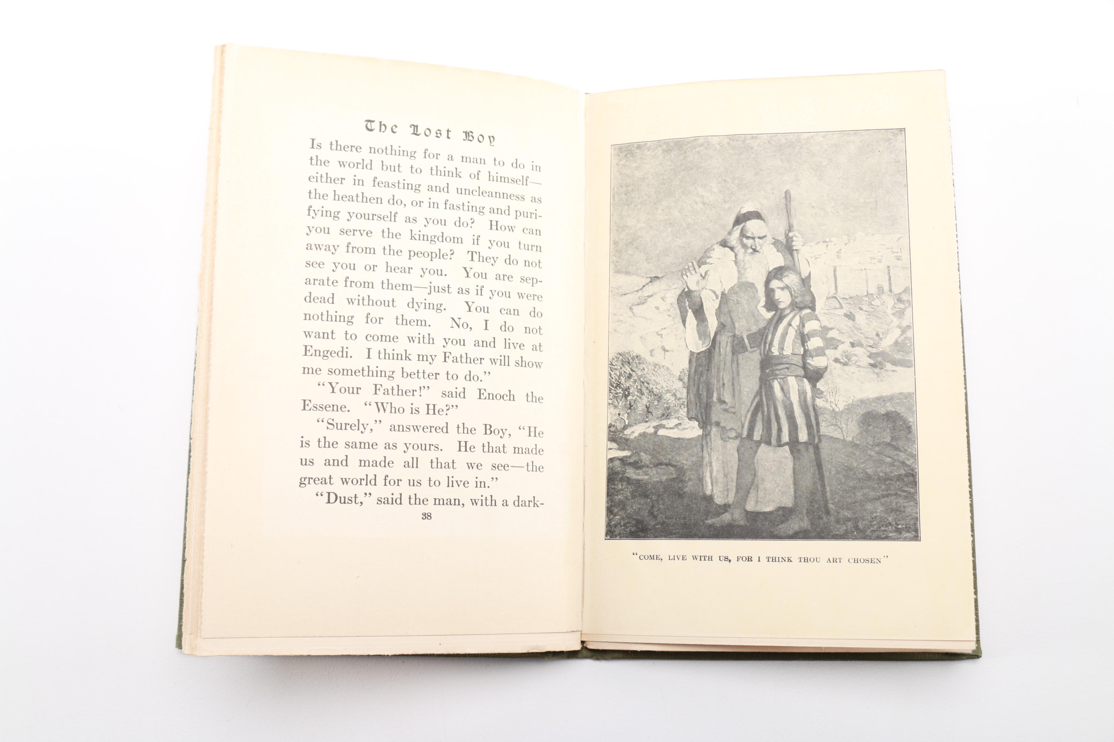 Collection of Vintage Books including "The Campfire Girls in the Maine Woods"