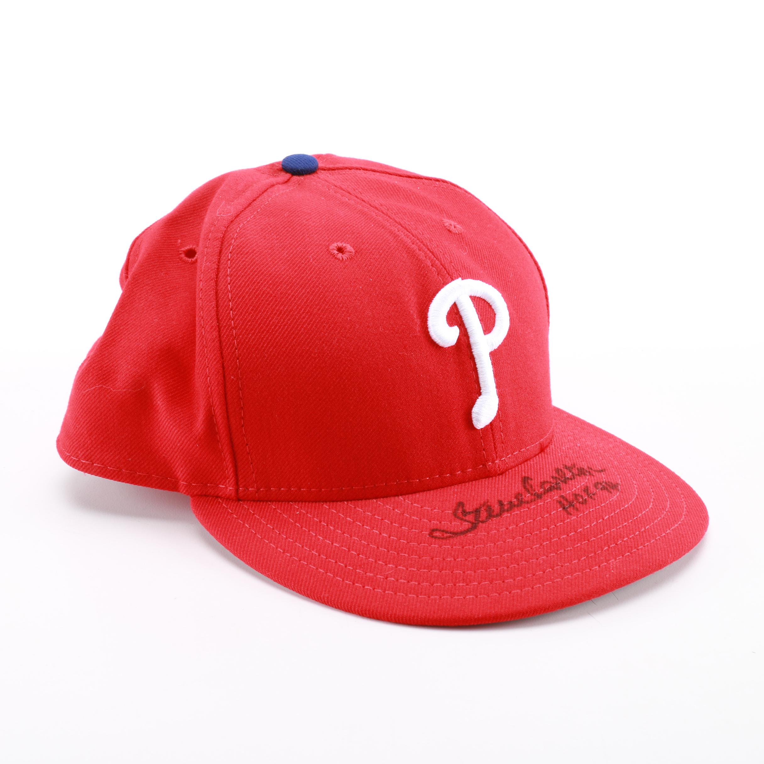 Steve Carlton Signed Baseball Hat