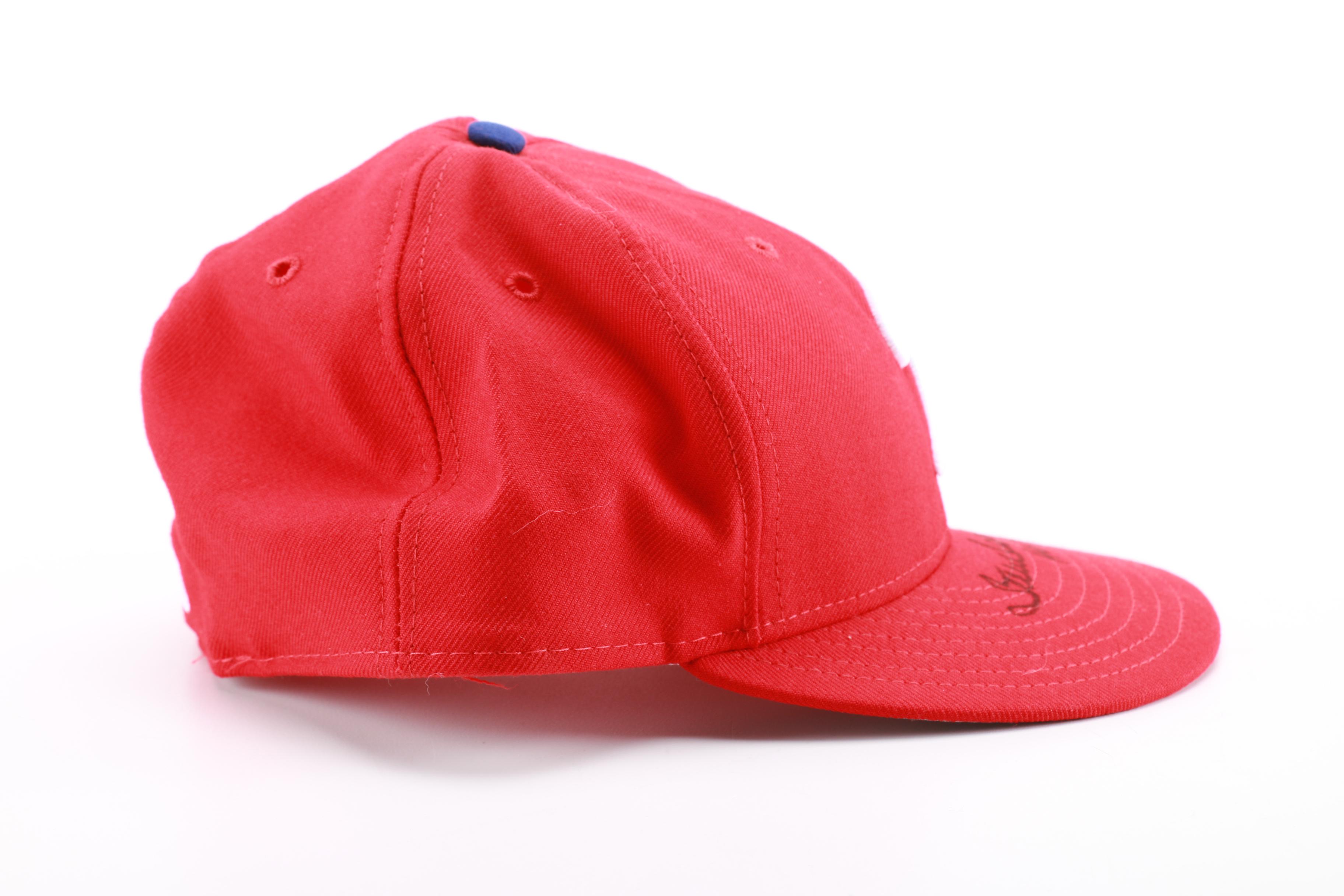 Steve Carlton Signed Baseball Hat