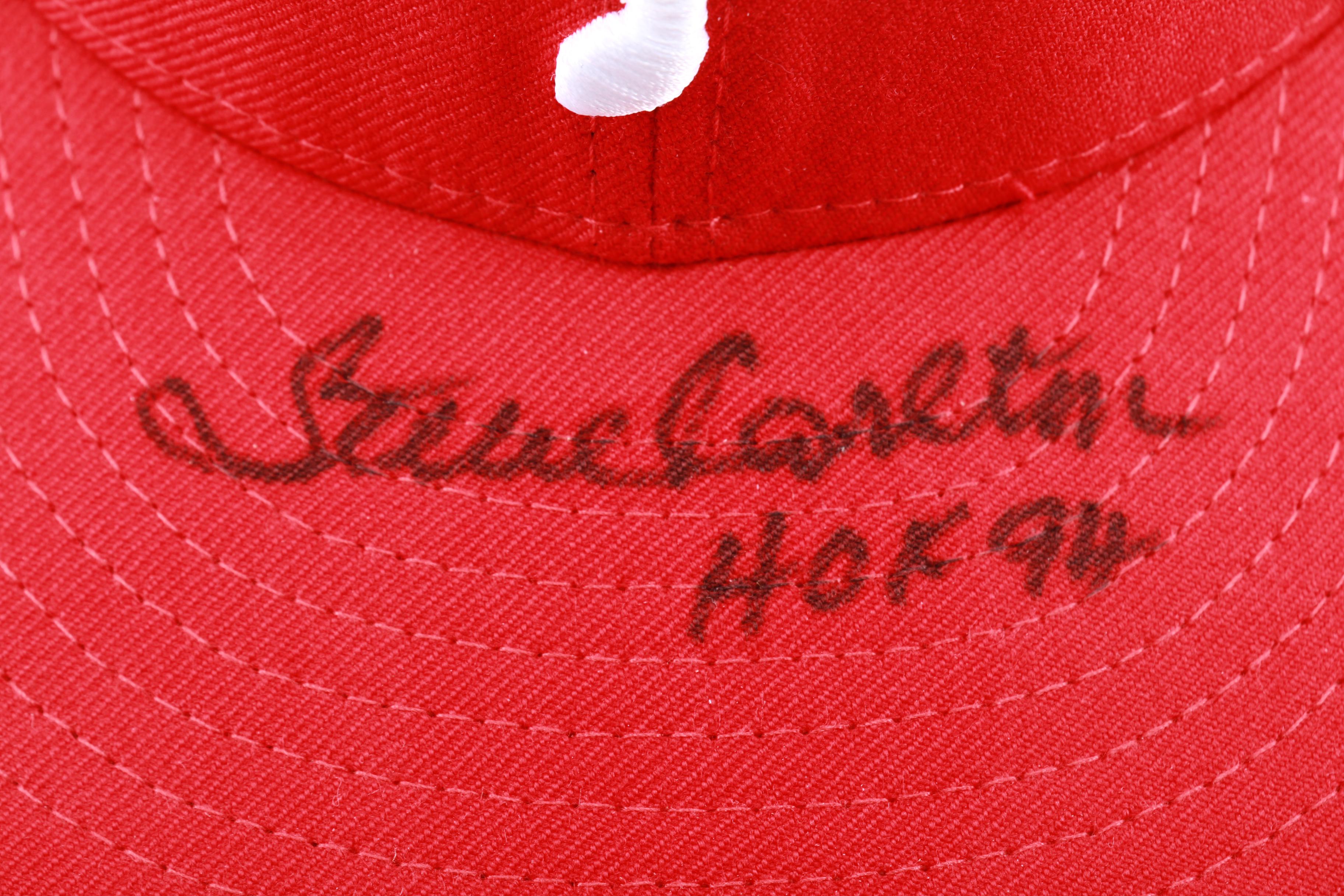 Steve Carlton Signed Baseball Hat