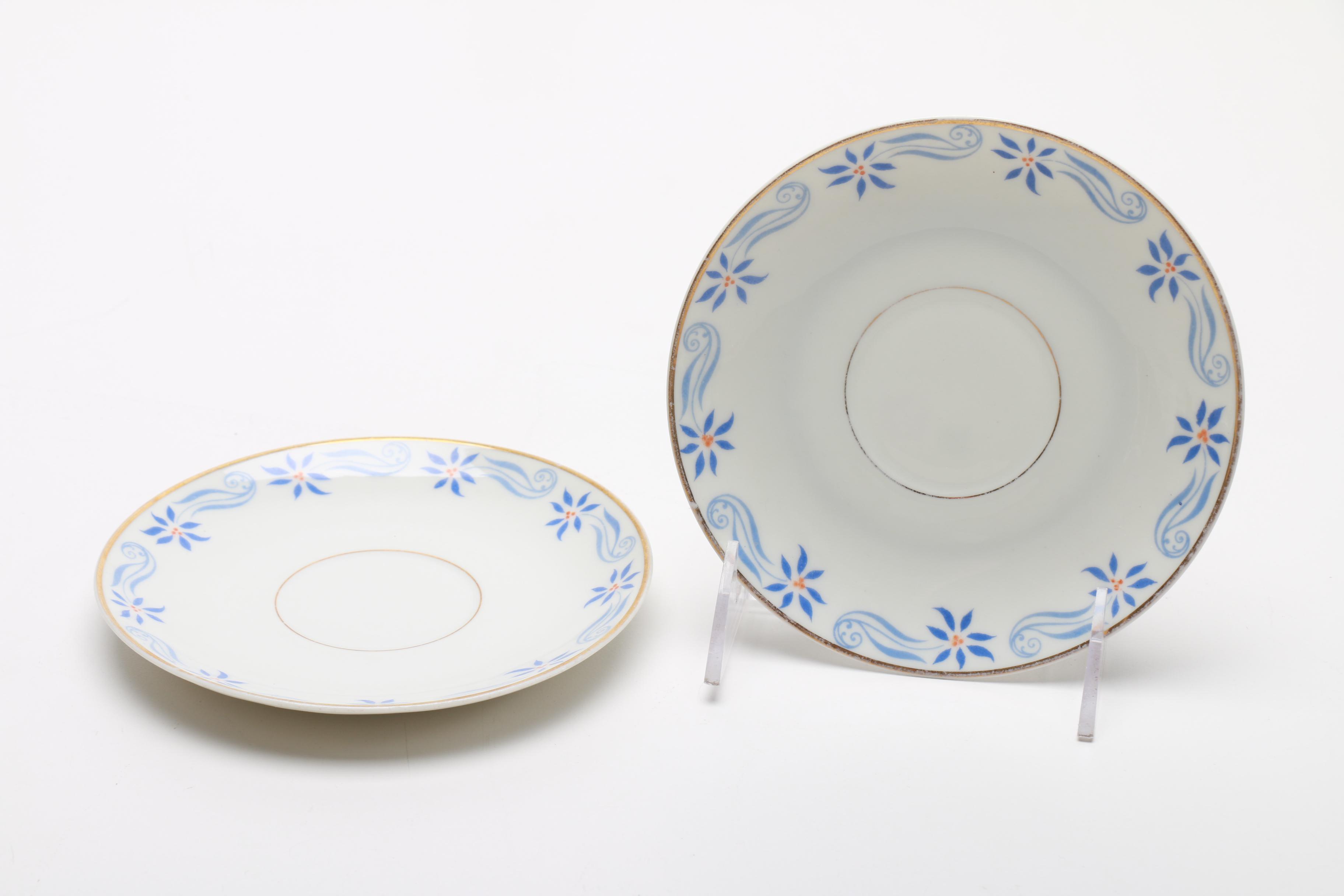 Teacups and Saucers Featuring Nippon