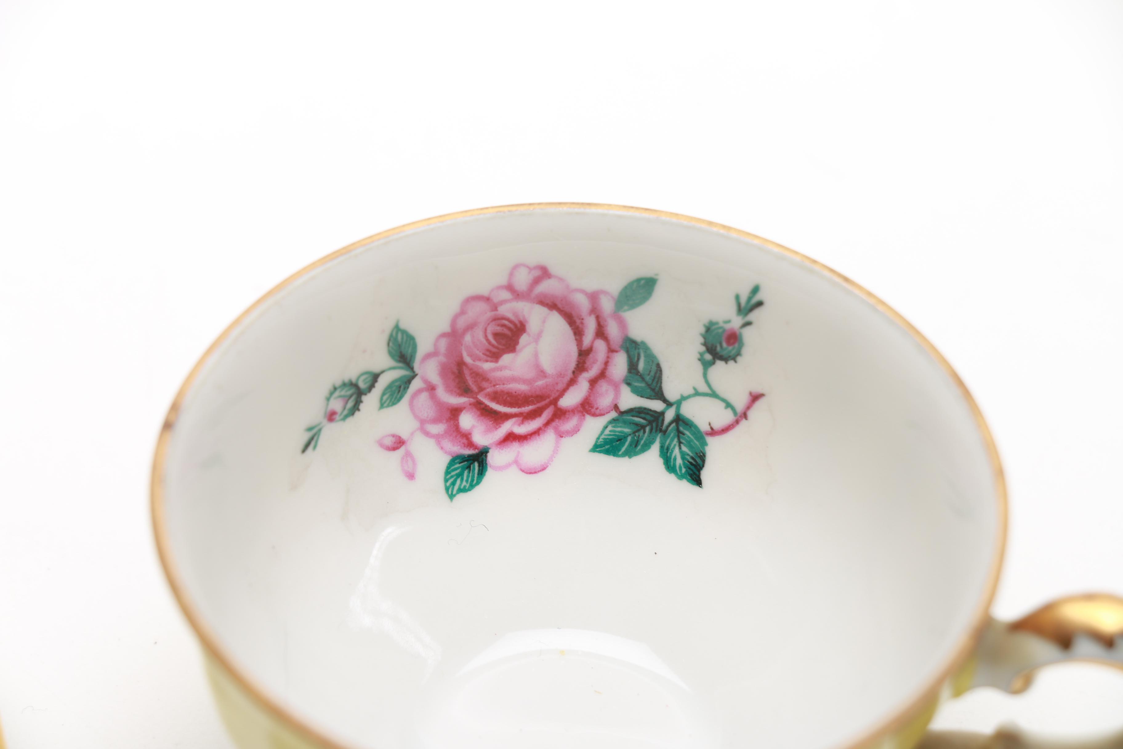 Teacups and Saucers Featuring Bareuther