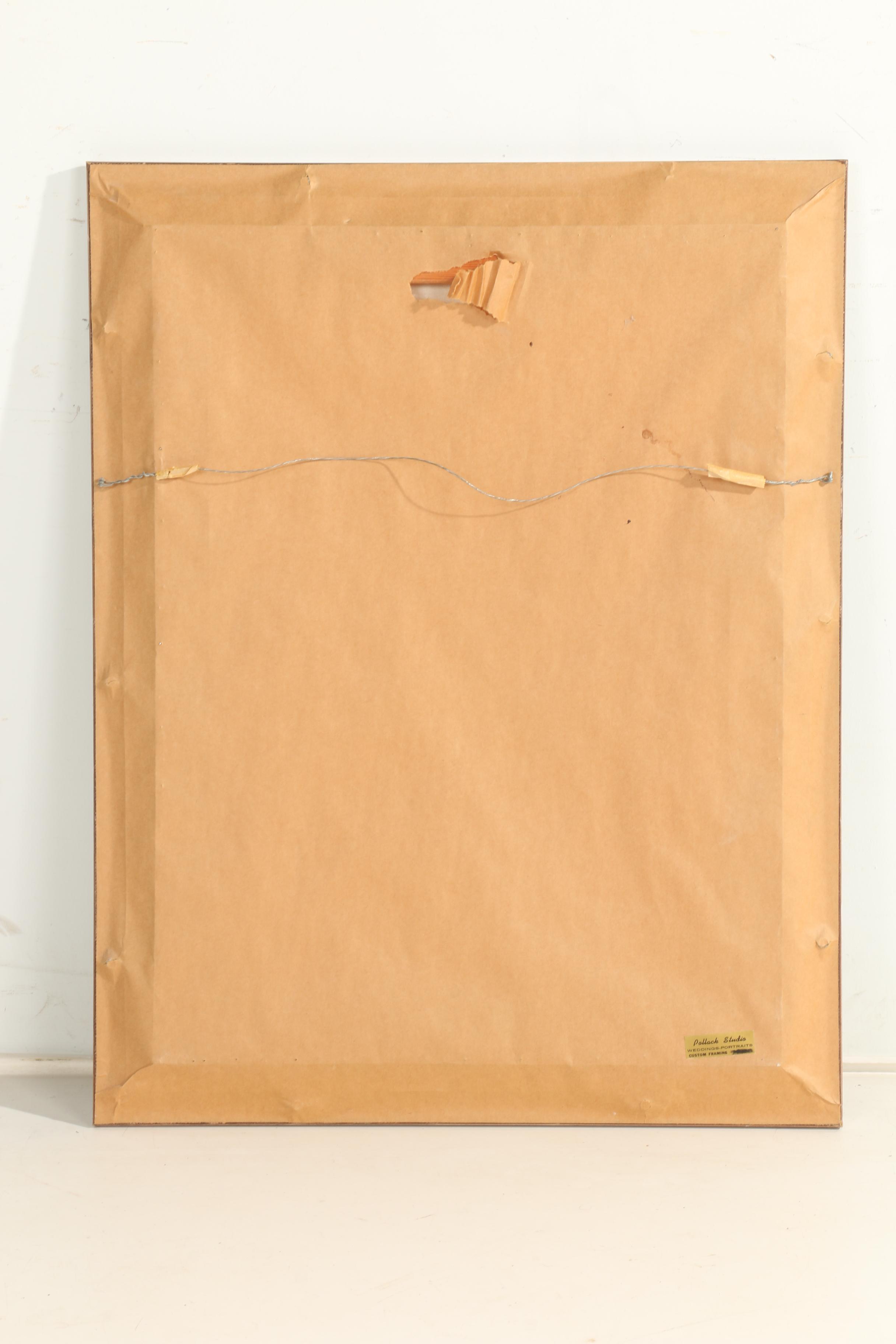 Tang Ping Oil Painting on Canvas of Child Eating