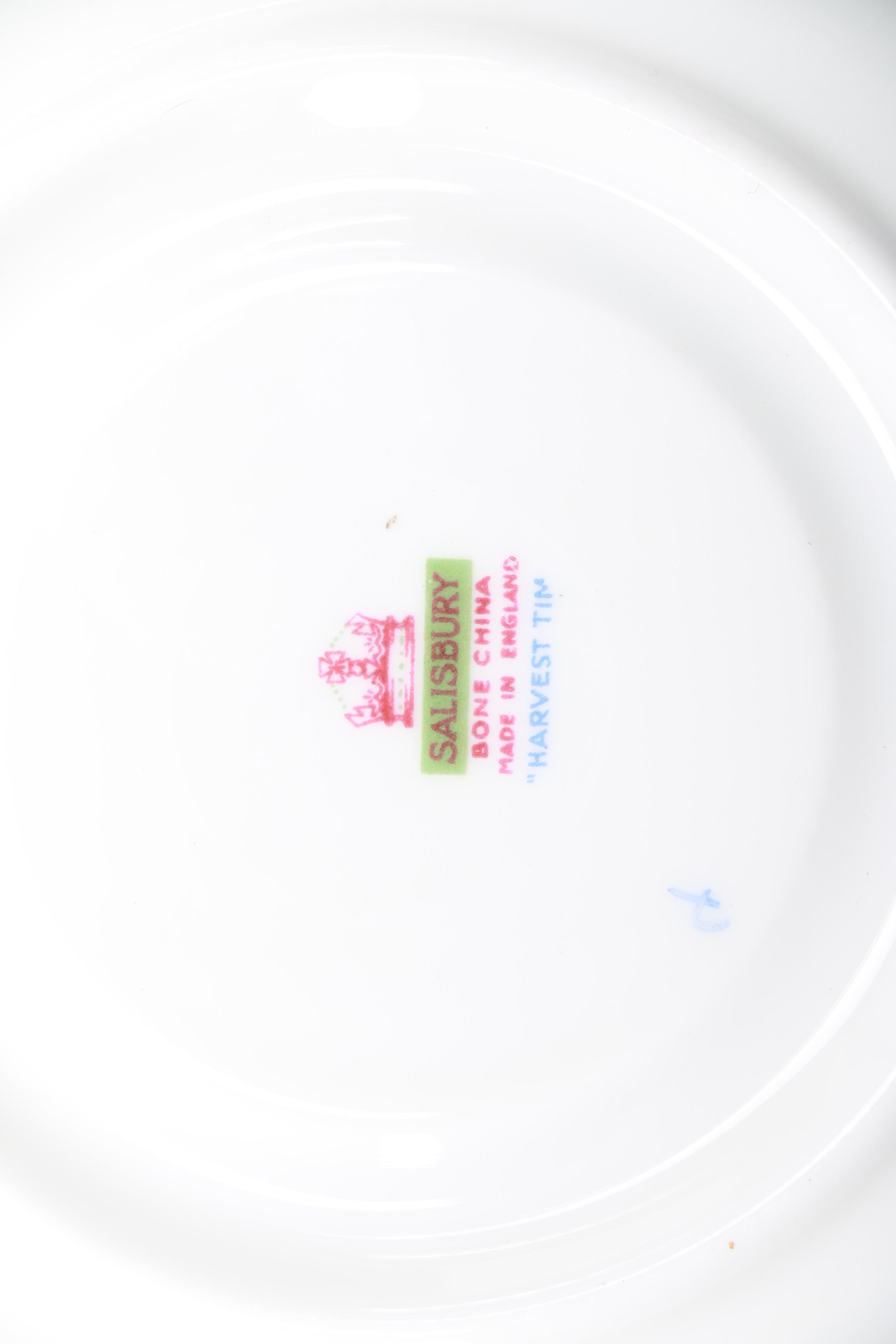 Collection of Bone China Teacups and Saucers