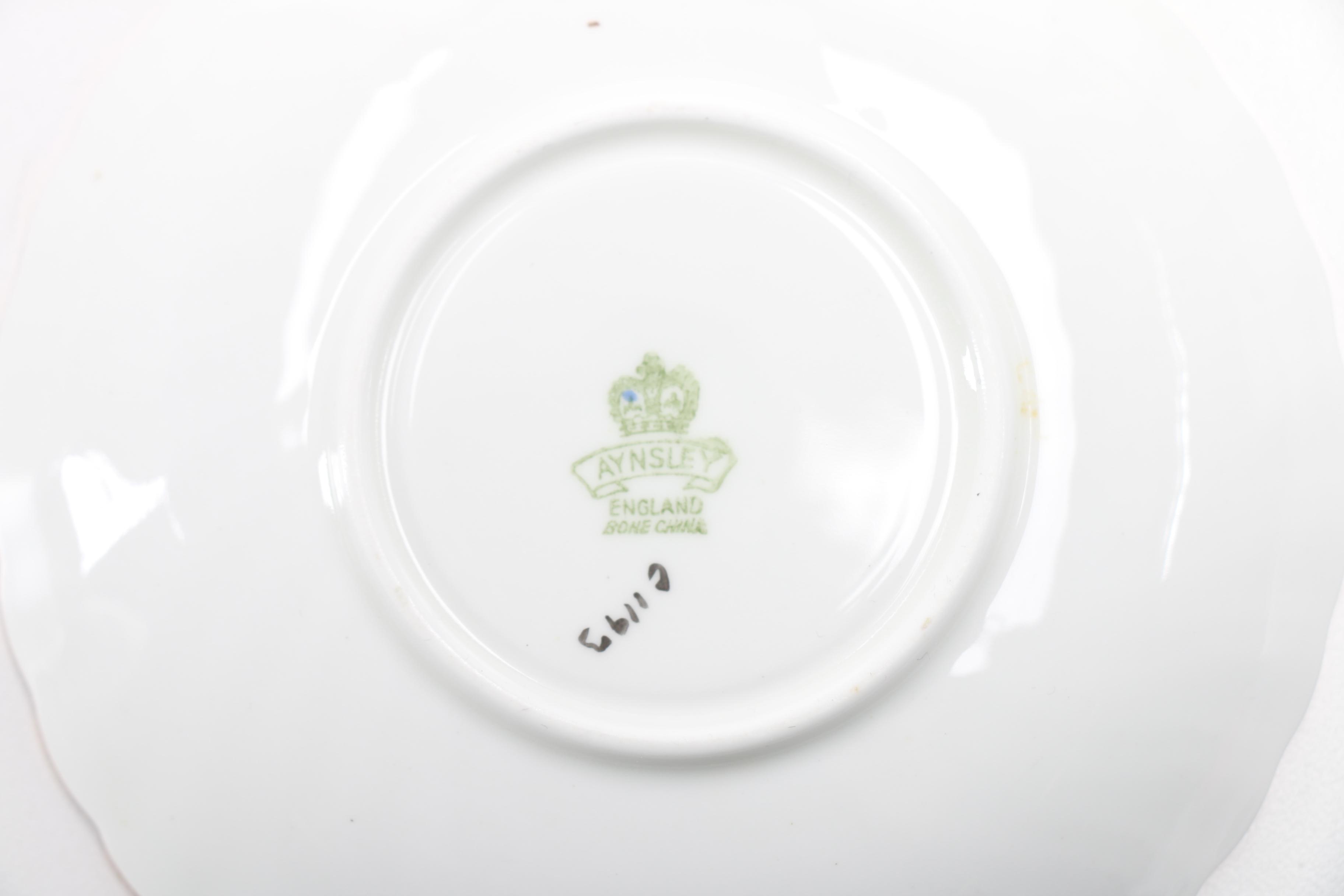 Collection of Bone China Teacups and Saucers