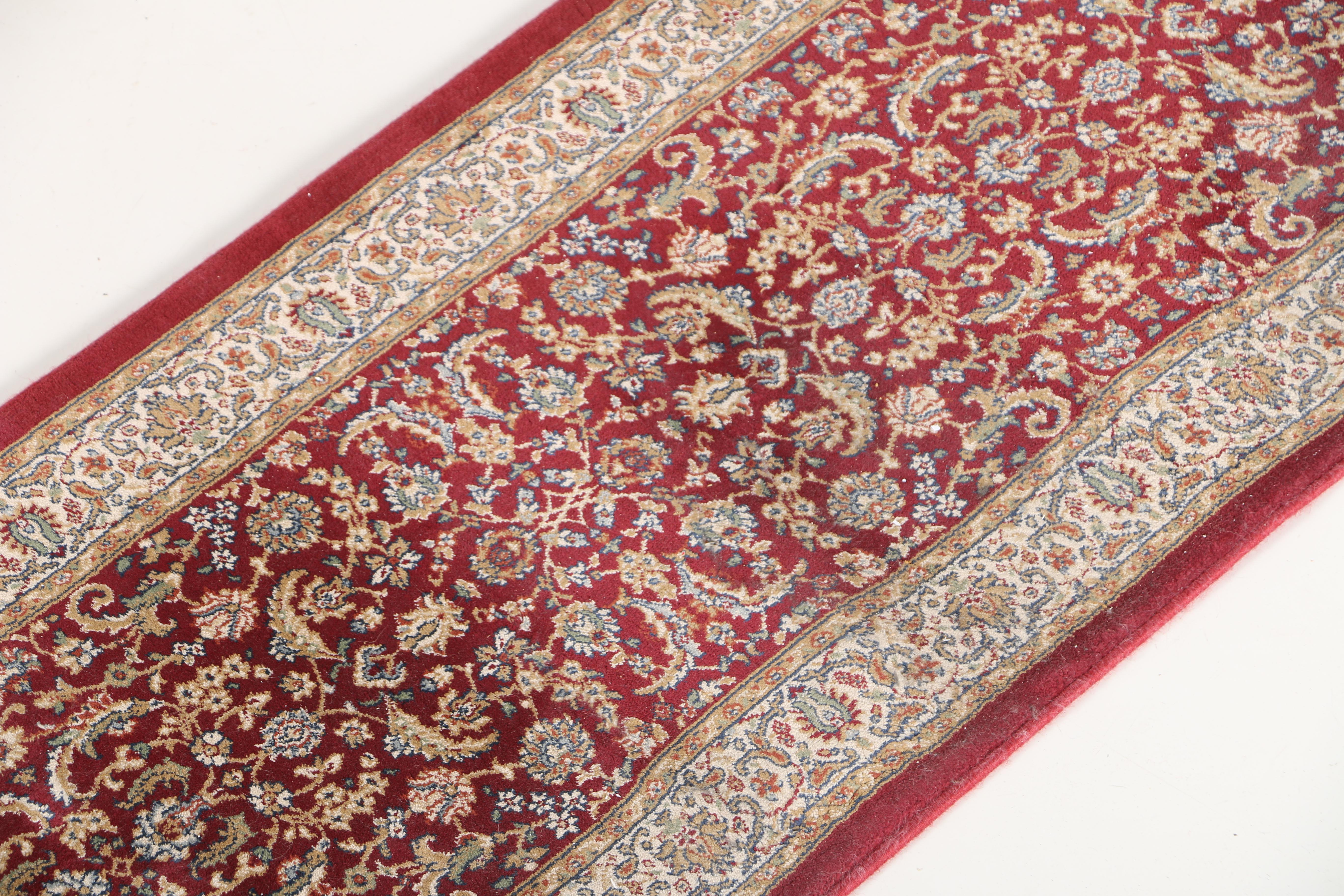 Machine Woven Persian-Style Carpet Runner