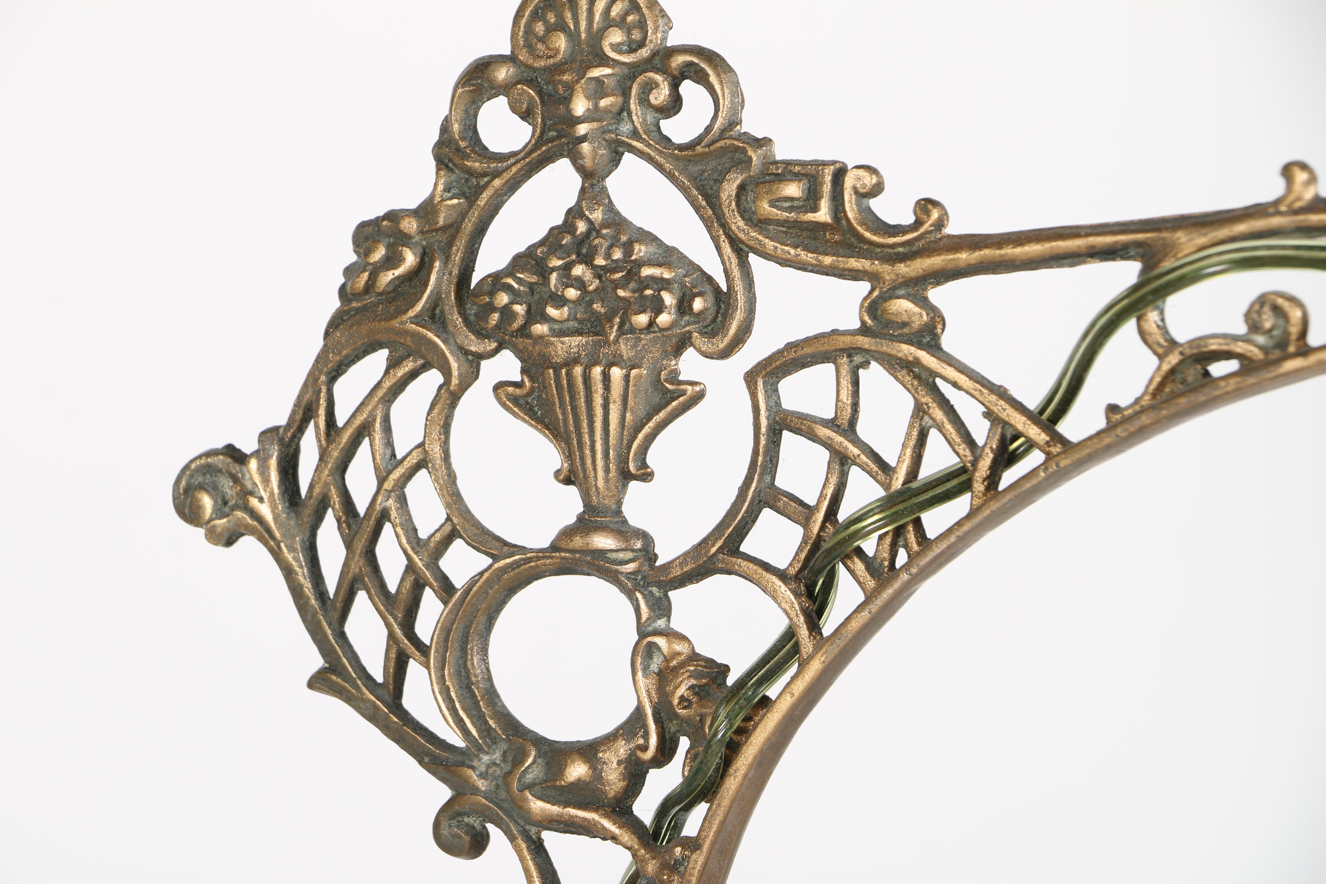 Antique Iron Floor Lamp