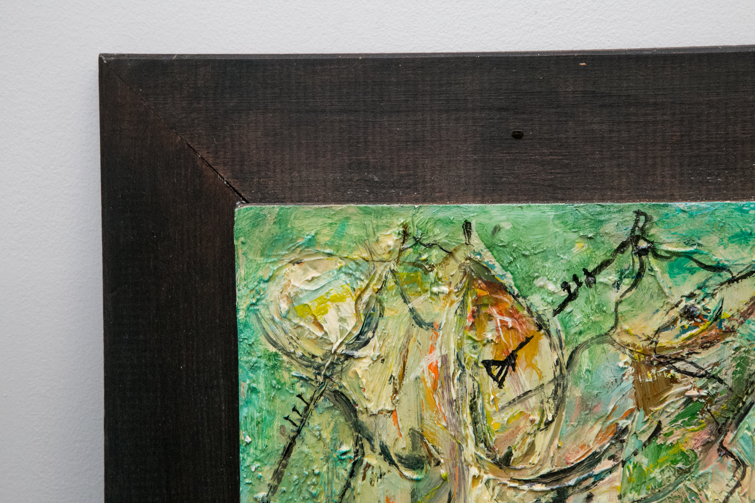 Jano Abstract Acrylic Painting on Board