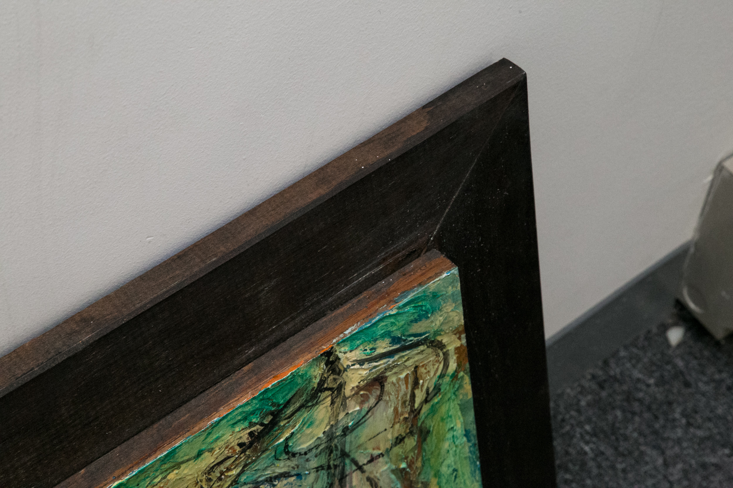 Jano Abstract Acrylic Painting on Board