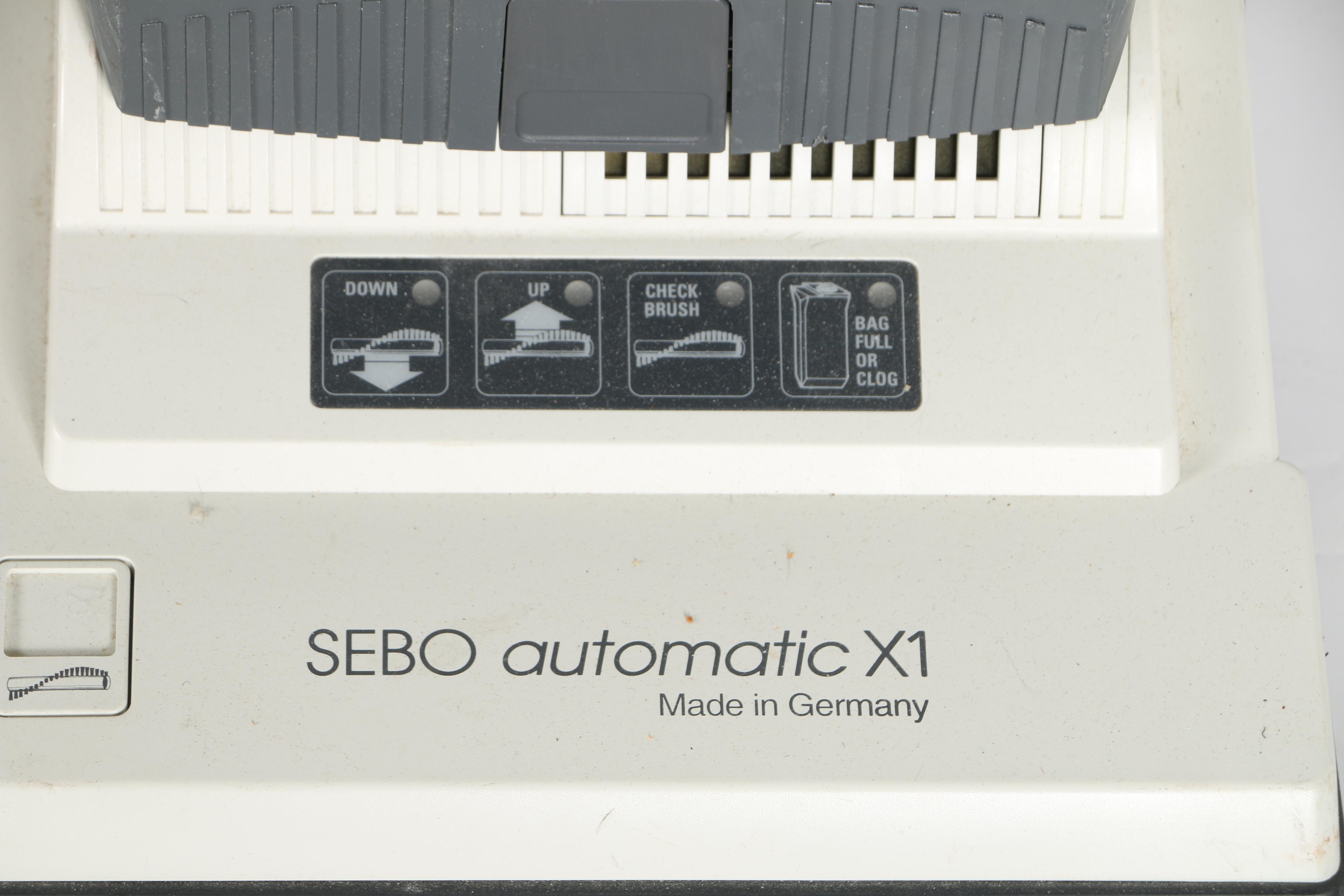 Sebo Automatic X1 Vacuum Cleaner With Accessories