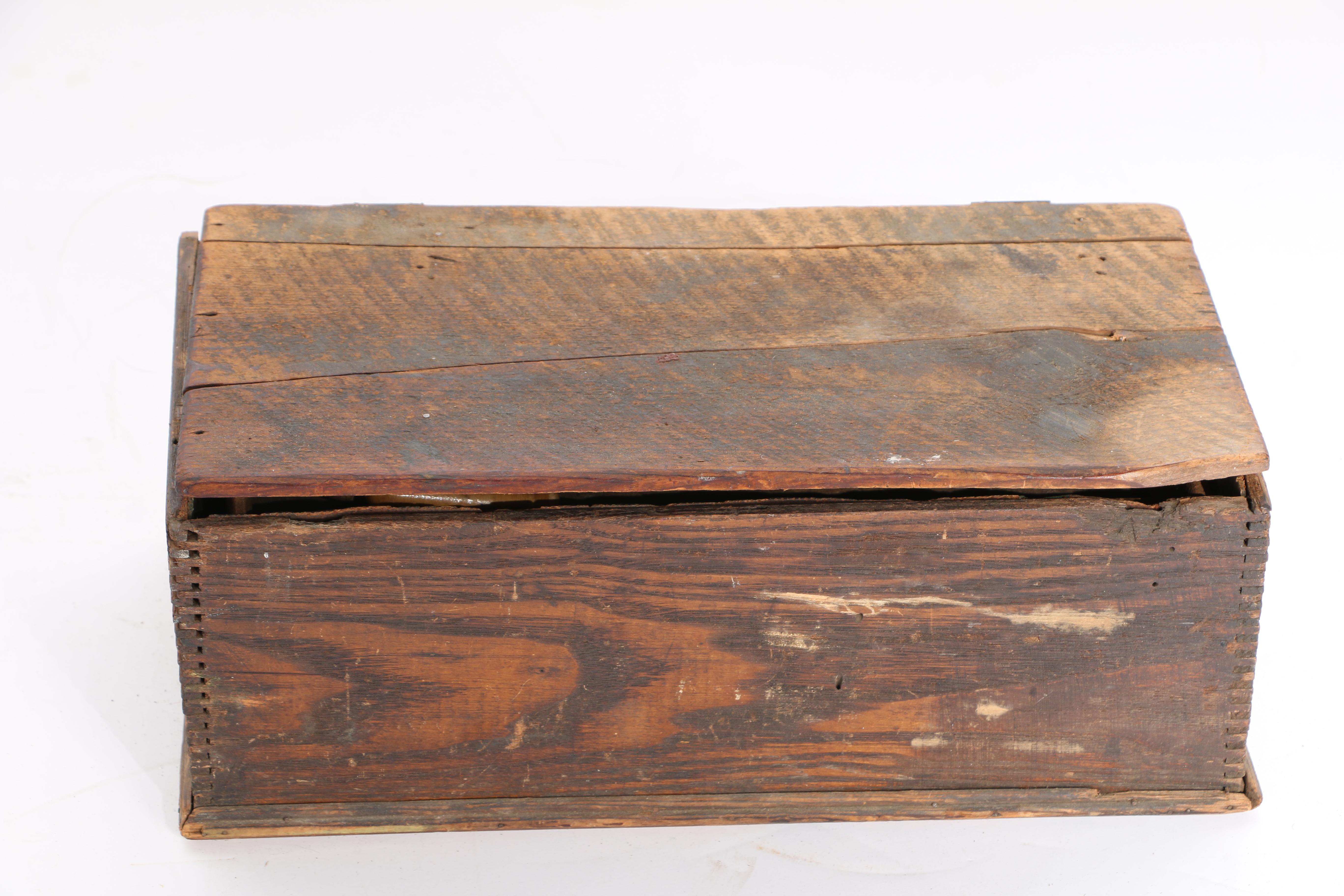 Wooden Box of Vintage Rasps and Files