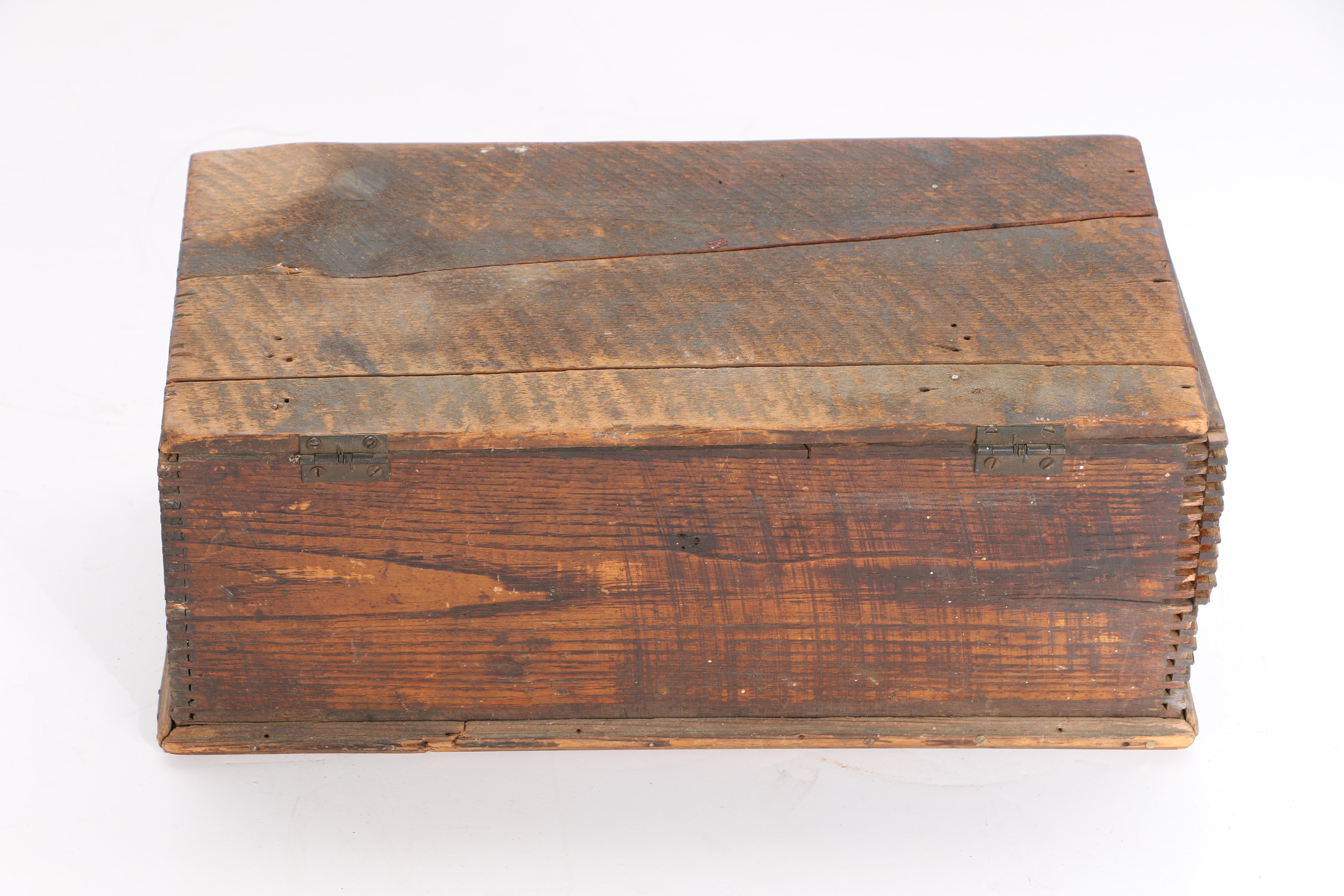 Wooden Box of Vintage Rasps and Files