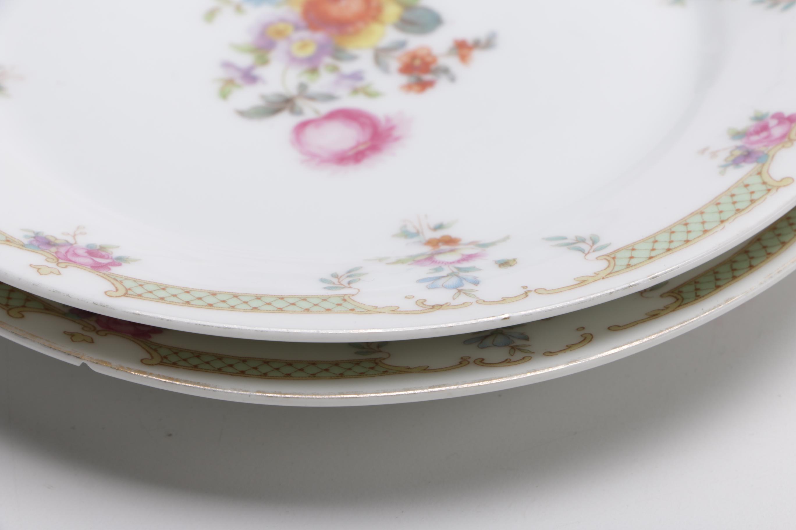 Zeh, Scherzer & Co. Porcelain Plates