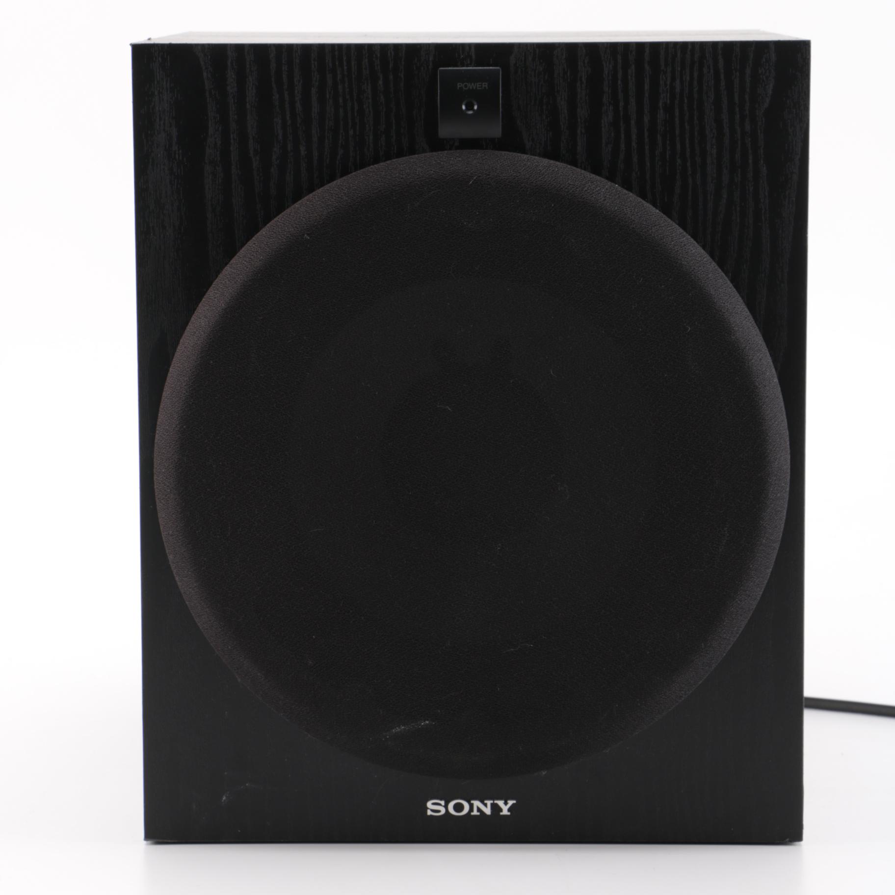 Sony Active Subwoofer