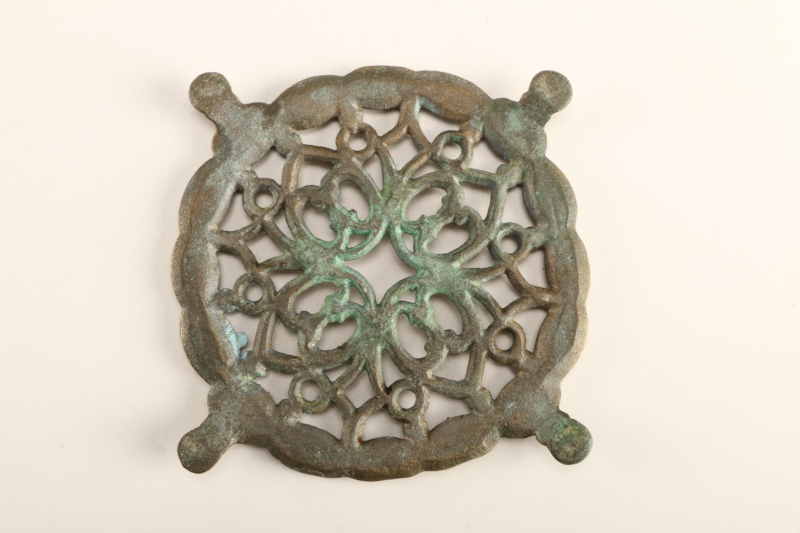 Brass Trivets Including Colonial Williamsburg