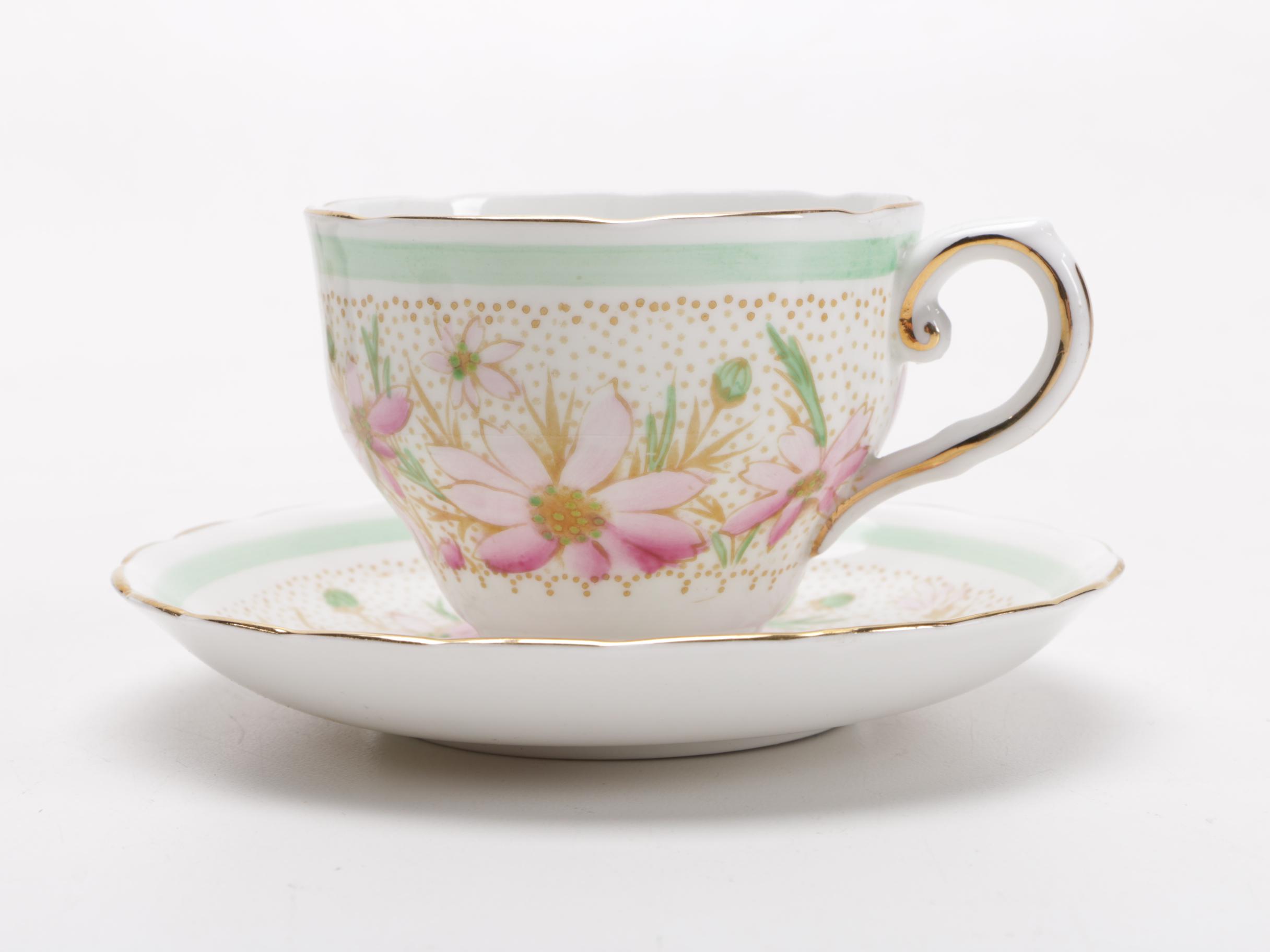 Teacups and Saucers Featuring Nippon