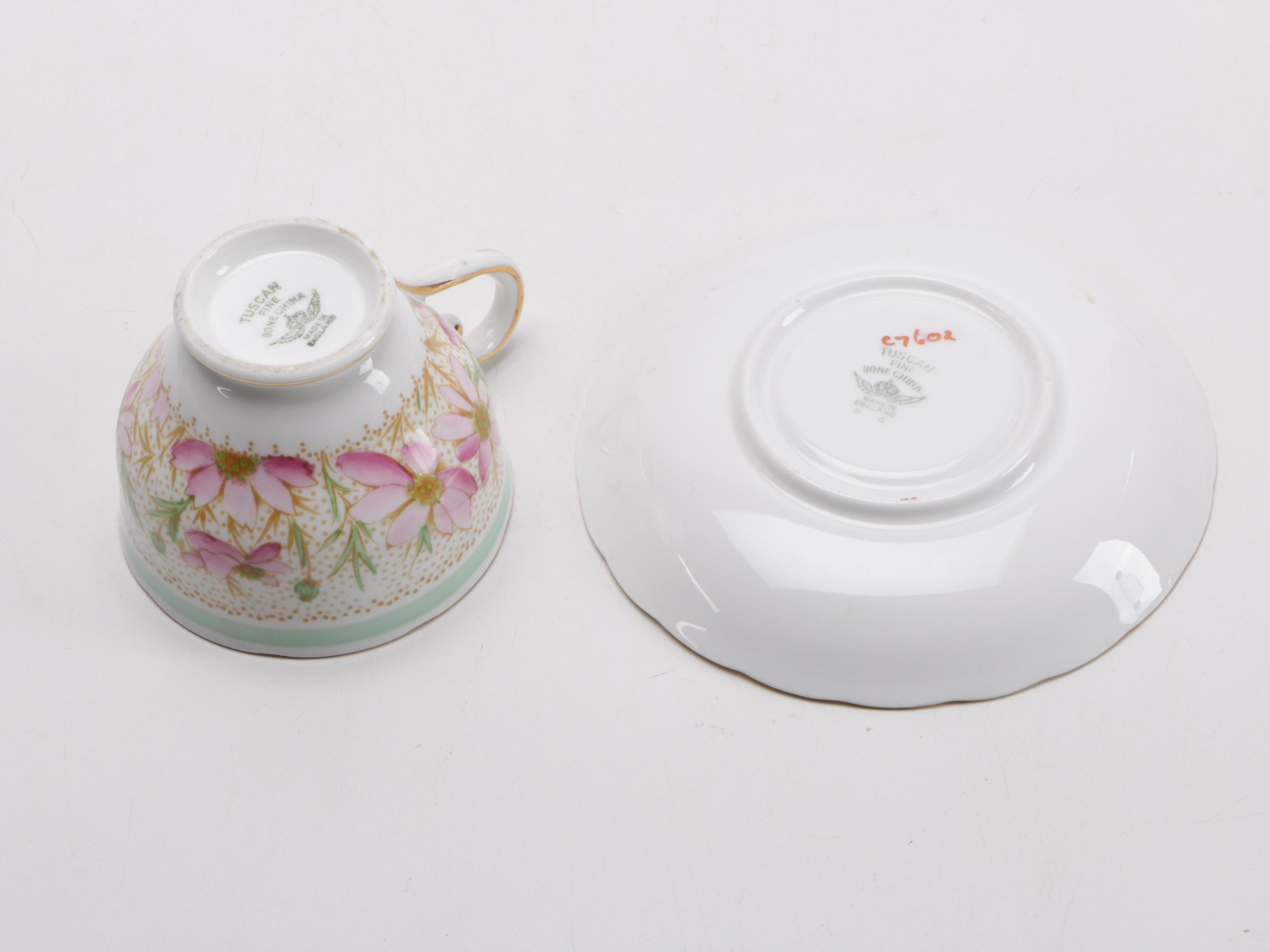 Teacups and Saucers Featuring Nippon