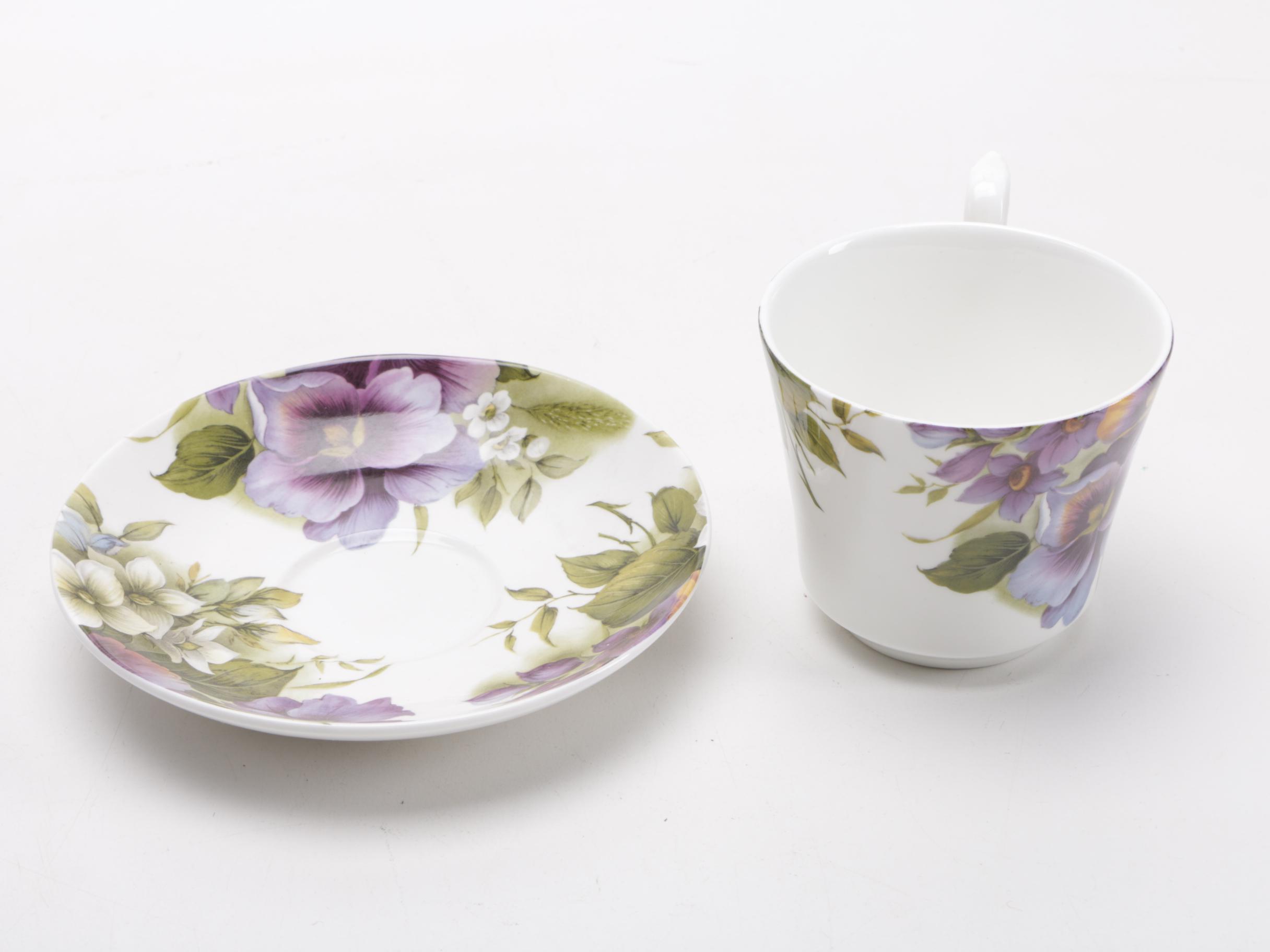 Teacups and Saucers Featuring Nippon