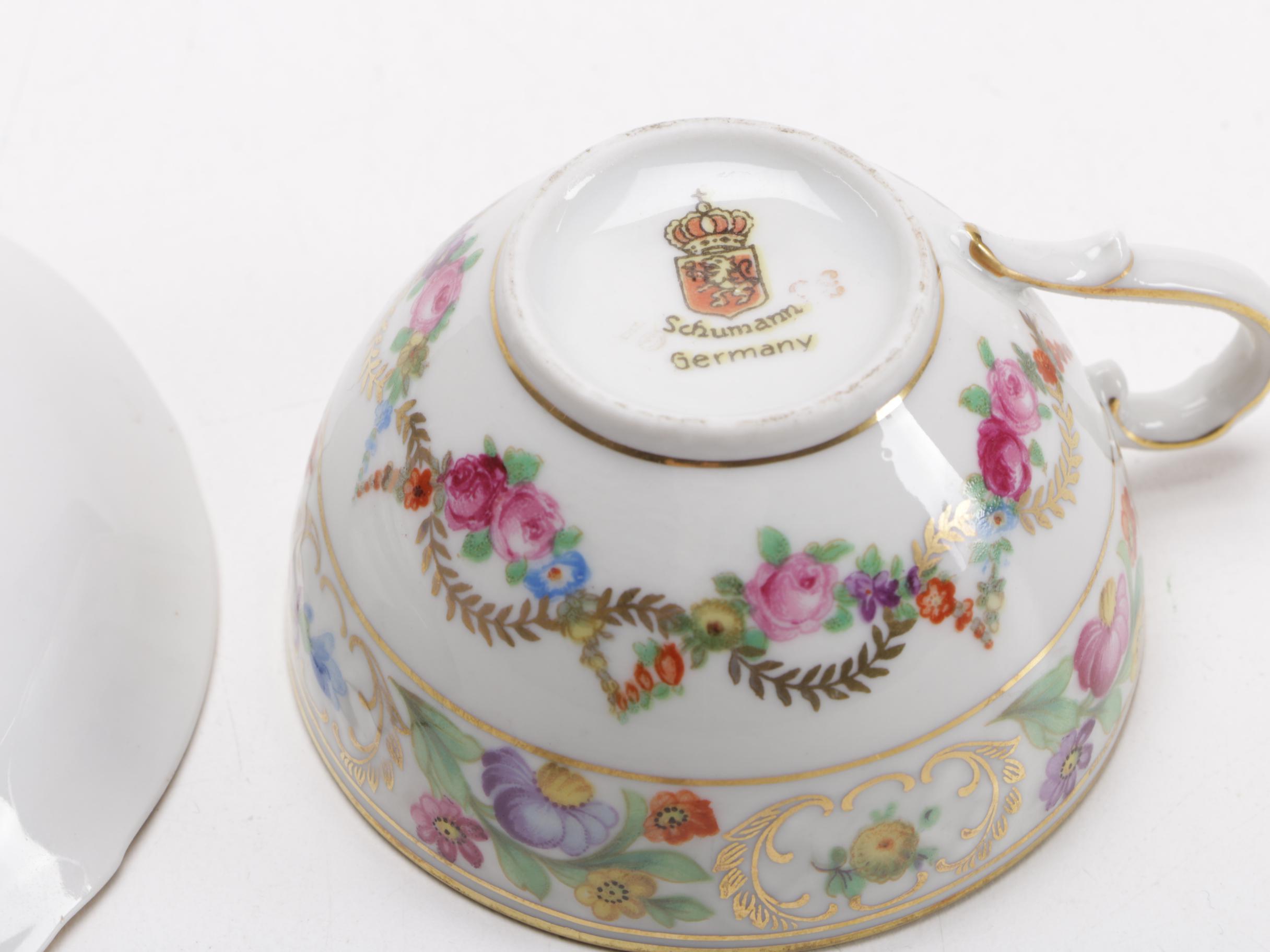 Teacups and Saucers Featuring Nippon