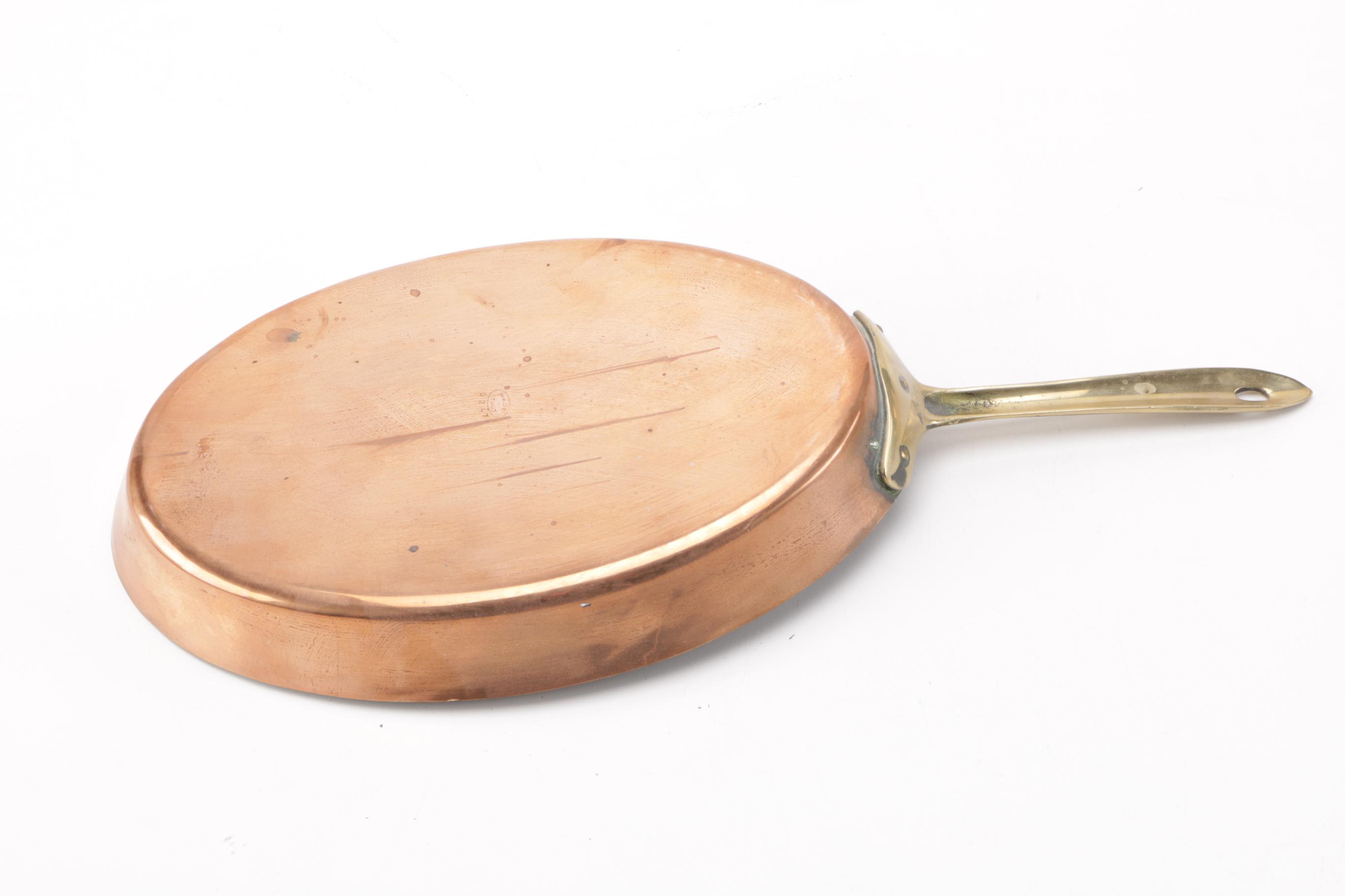 Collection of Copper Molds and Cooking Pots