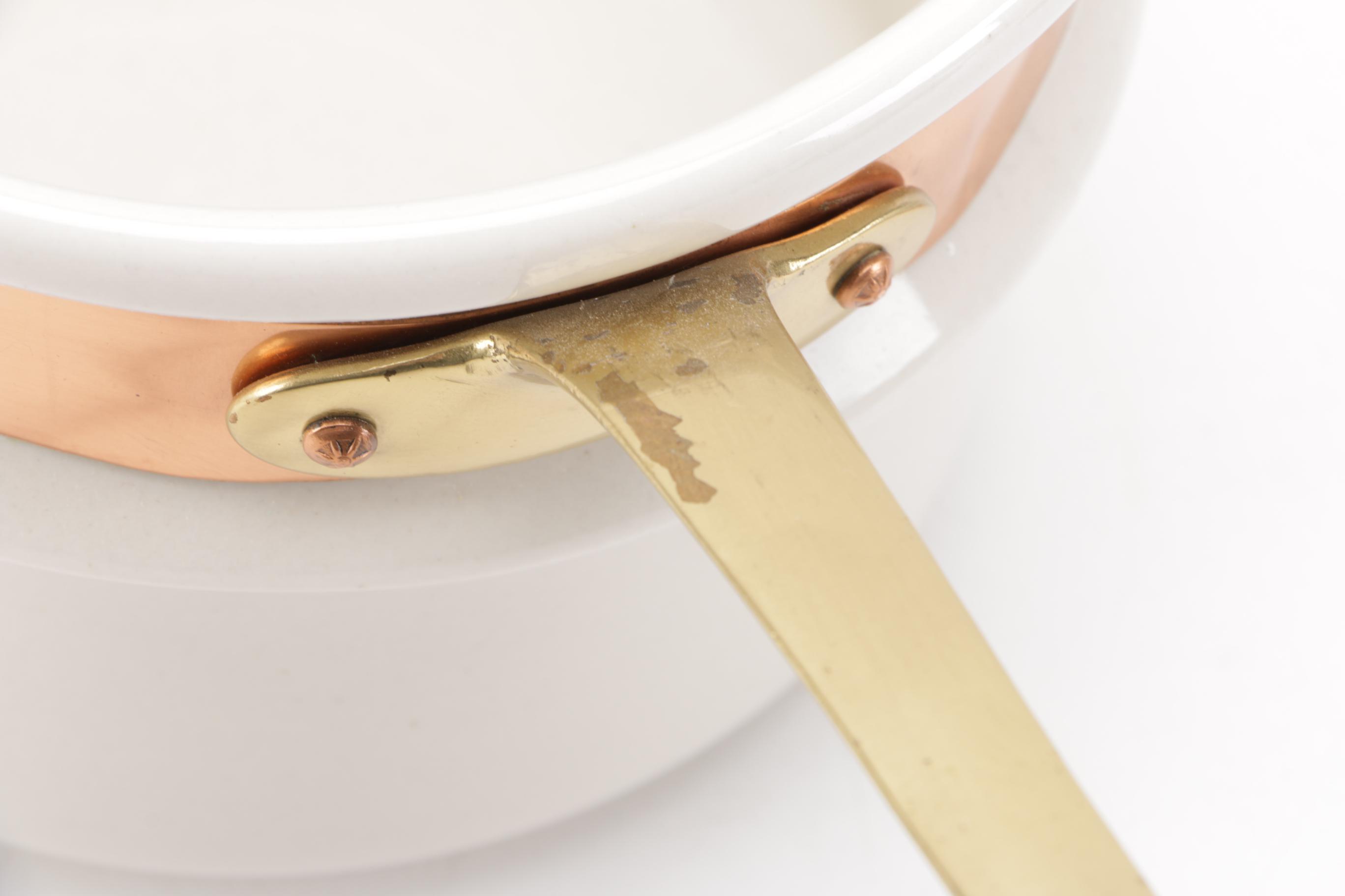 Collection of Copper Molds and Cooking Pots