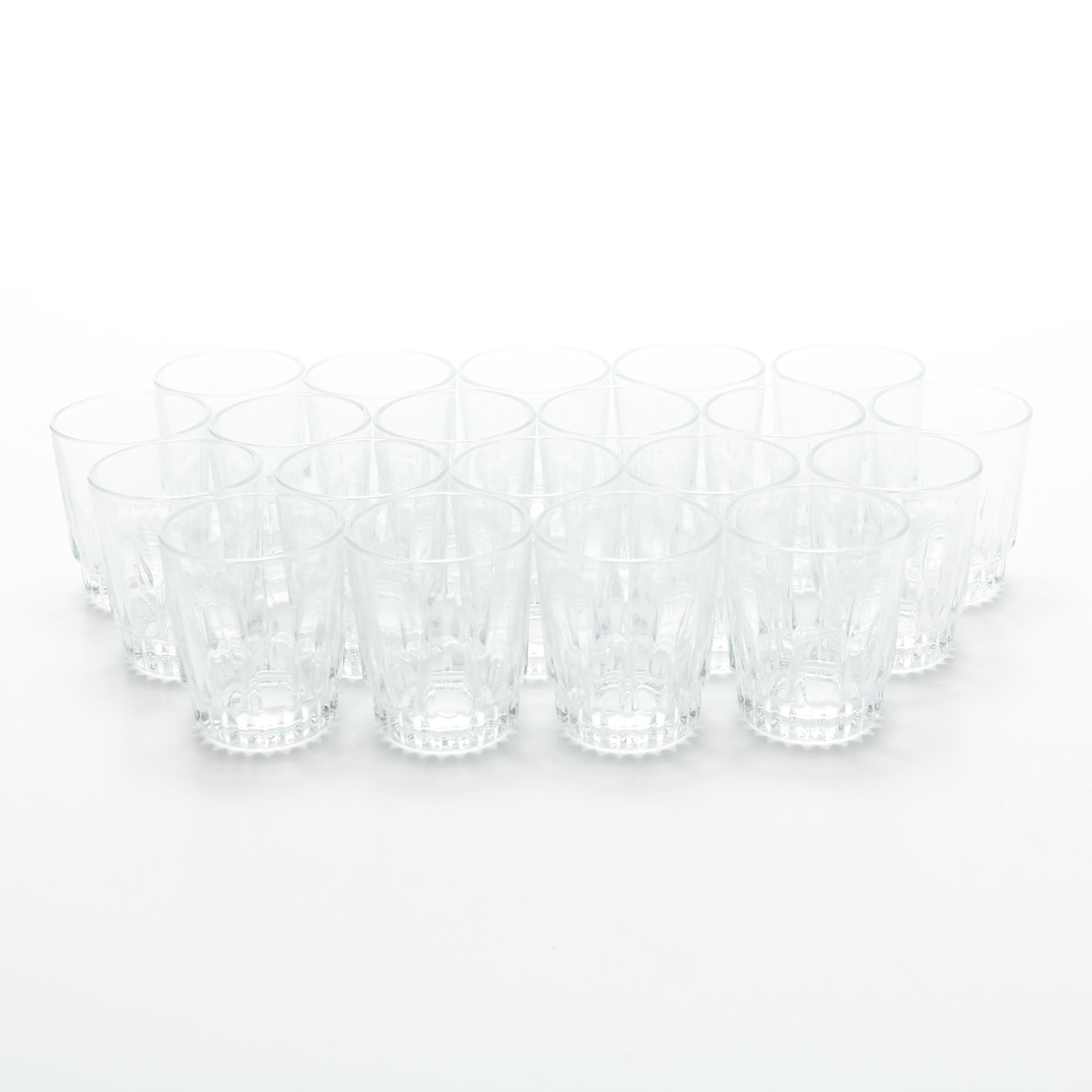 Crystal Shot Glass Set by Arcoroc